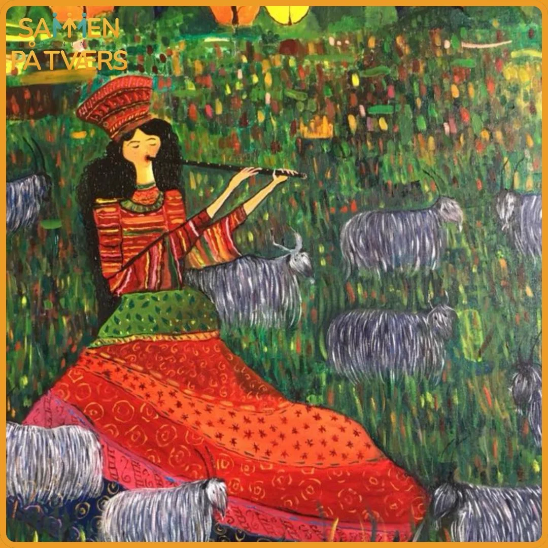 N&aring;r en international tilflytter og en dansk senior m&oslash;des gennem Sammen p&aring; Tv&aelig;rs, handler det ikke kun om sprog og hverdag. Nogle gange bliver m&oslash;derne ogs&aring; et rum, hvor passioner, dr&oslash;mme og kreative sider o