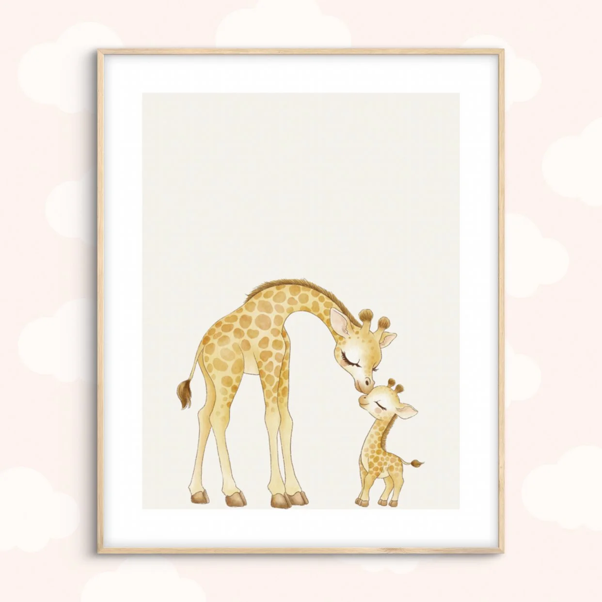Mummy and Me Giraffe Print
