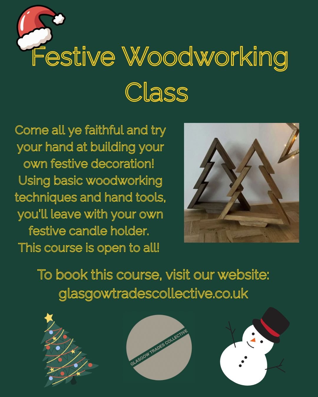 Xmas Woodwork Class - 17/12/25