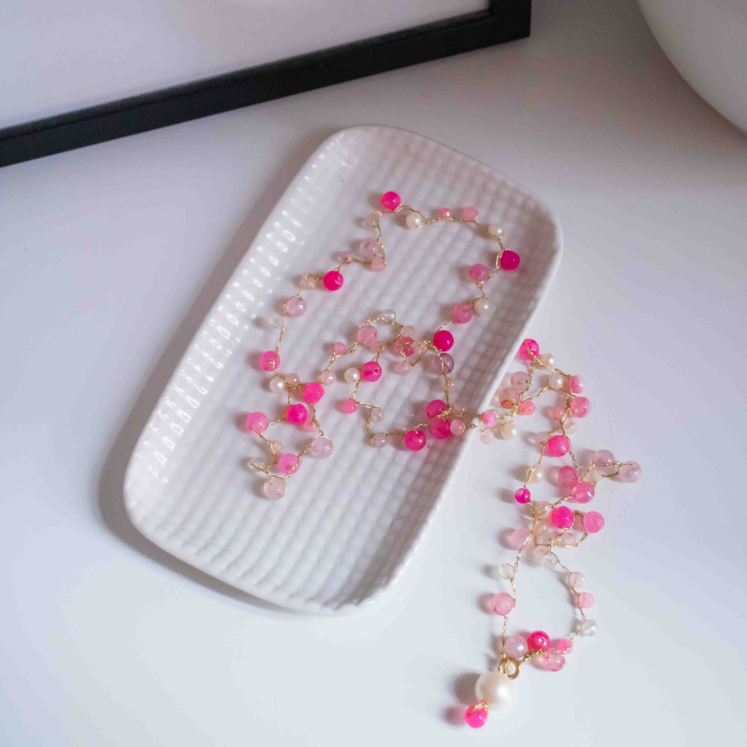 Collana lunga Pink Obsession