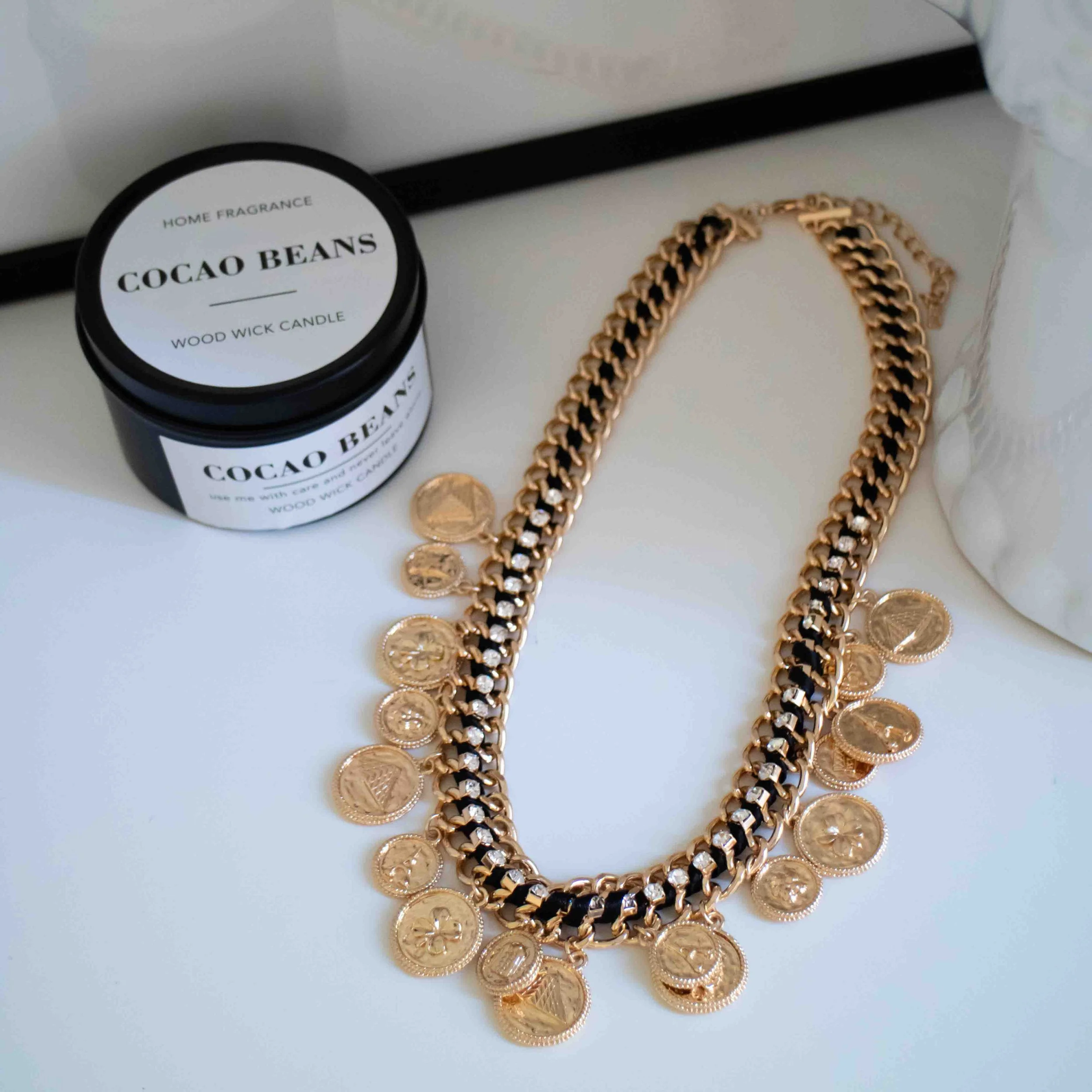 Collana Statement con Monete