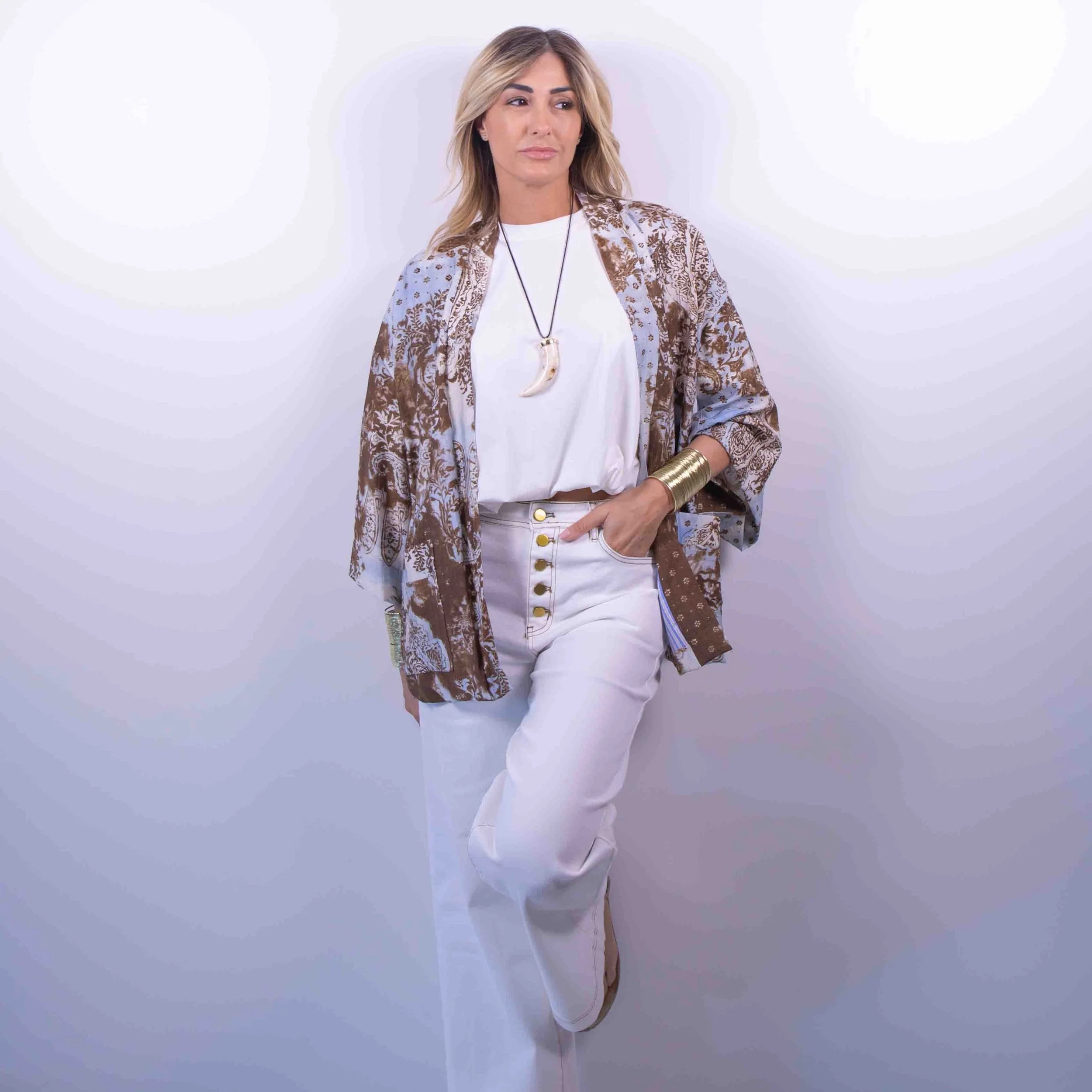Jeans Burro con bottoni -10%