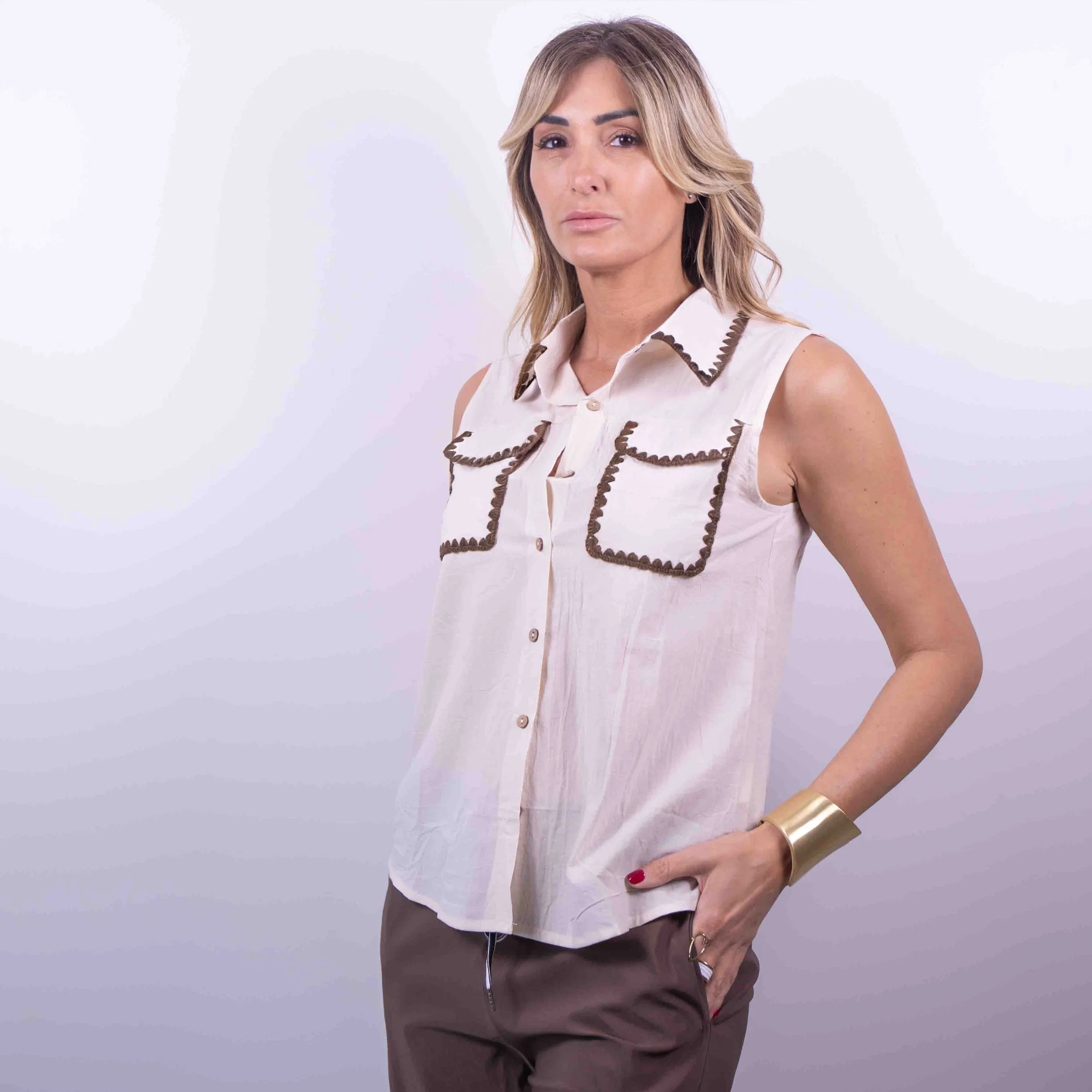 Camicia “Choco Crochet” -10%