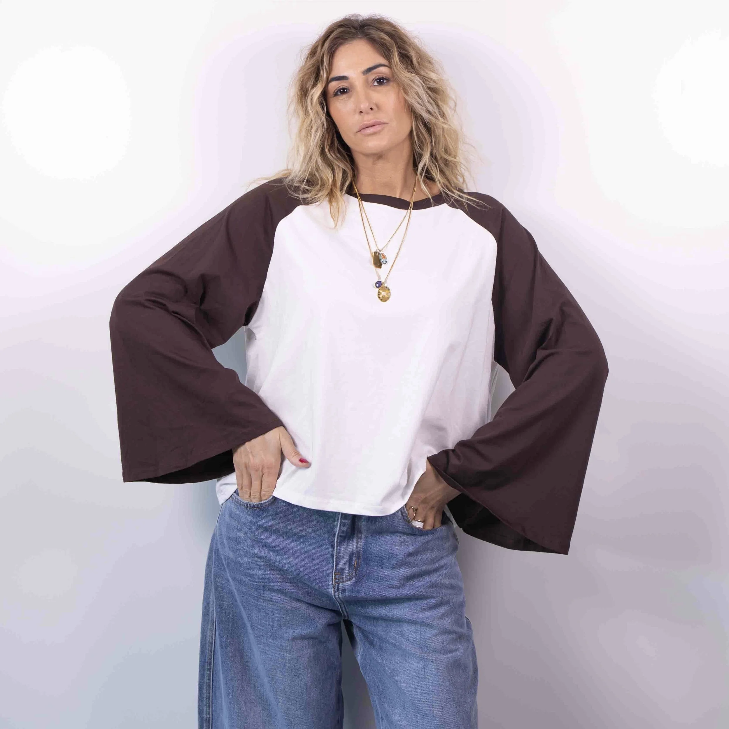 T-shirt Retro Vibes | Cioccolato -10%
