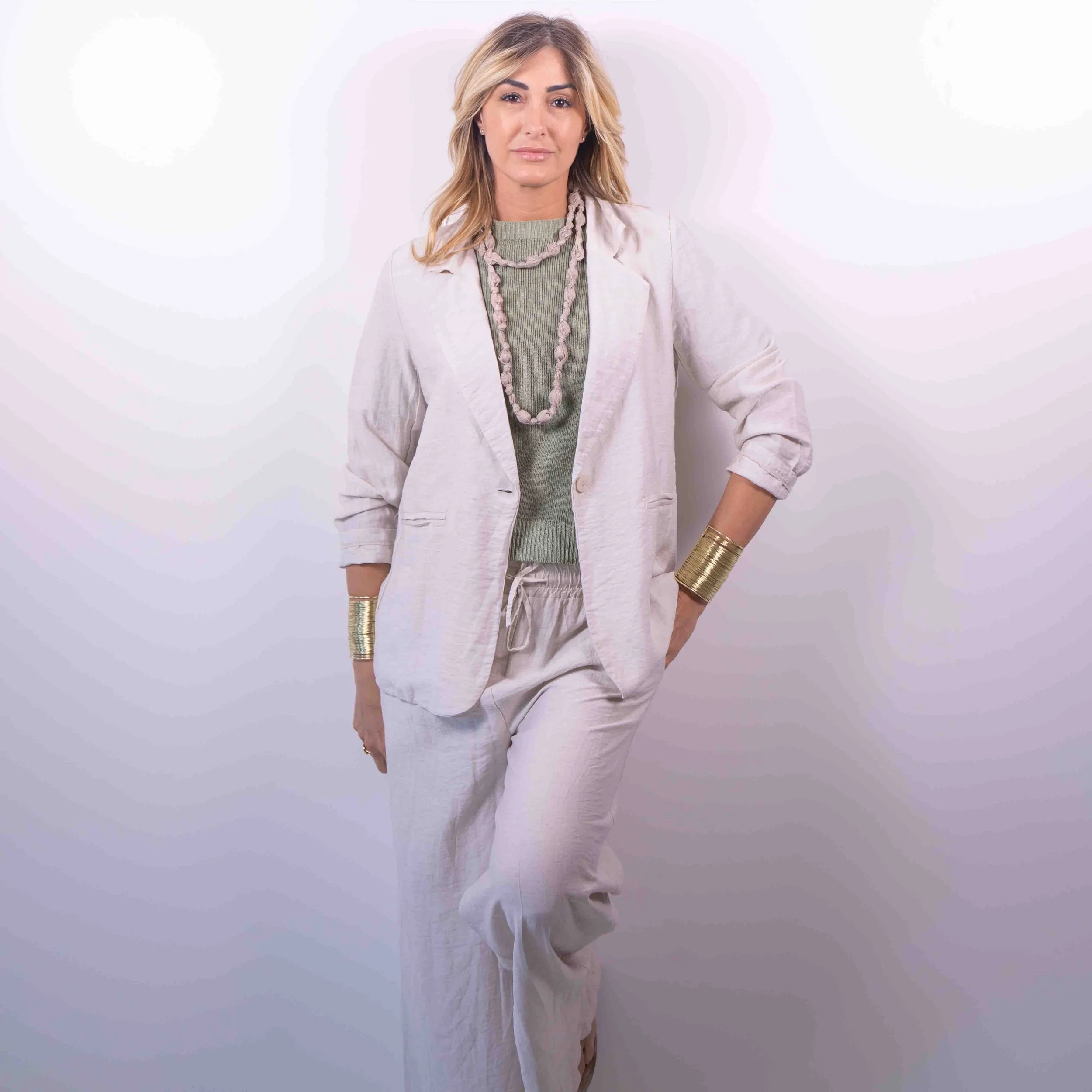 Completo Gaia Flow Relax | Sabbia -10%