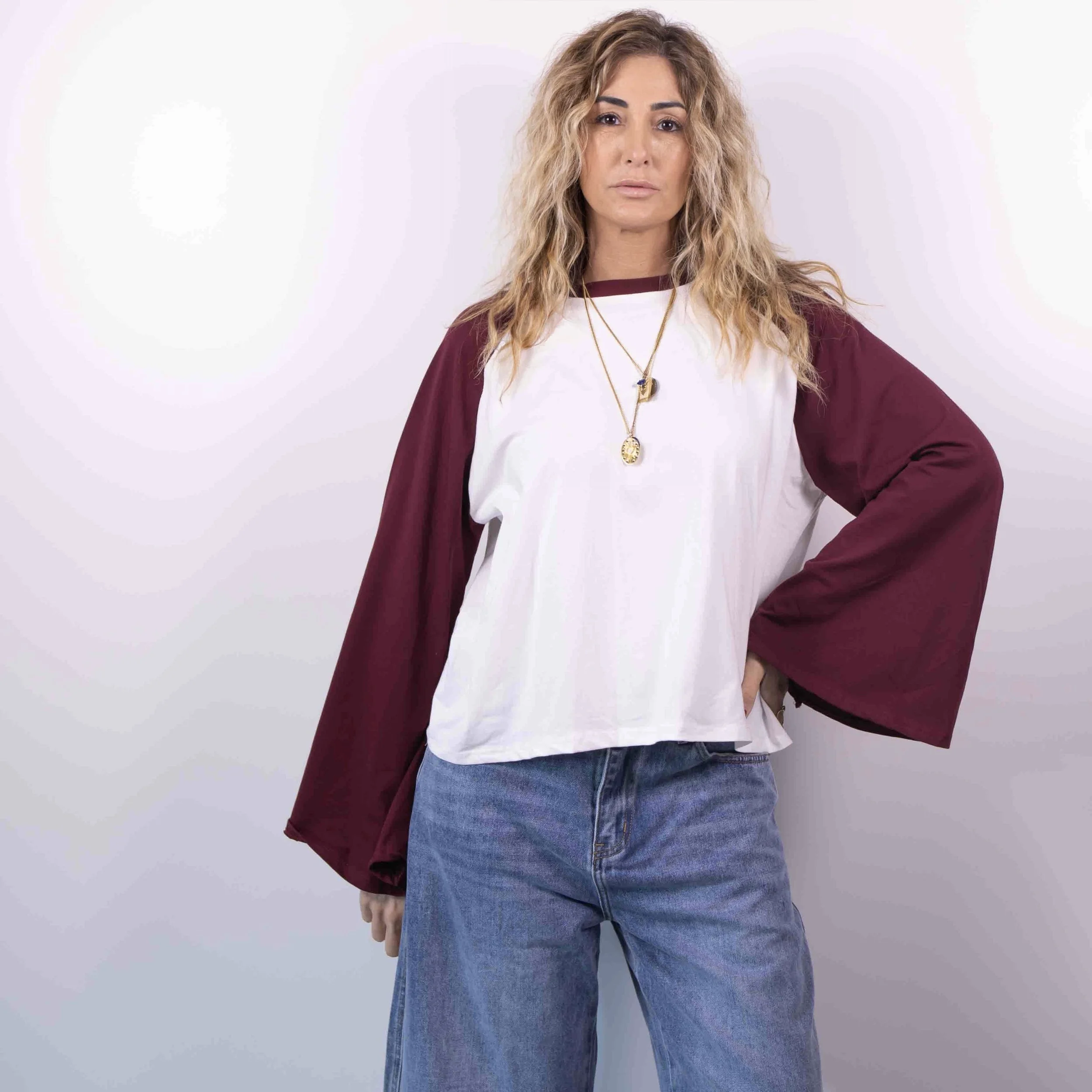 T-shirt Retro Vibes | Bordeaux -10%