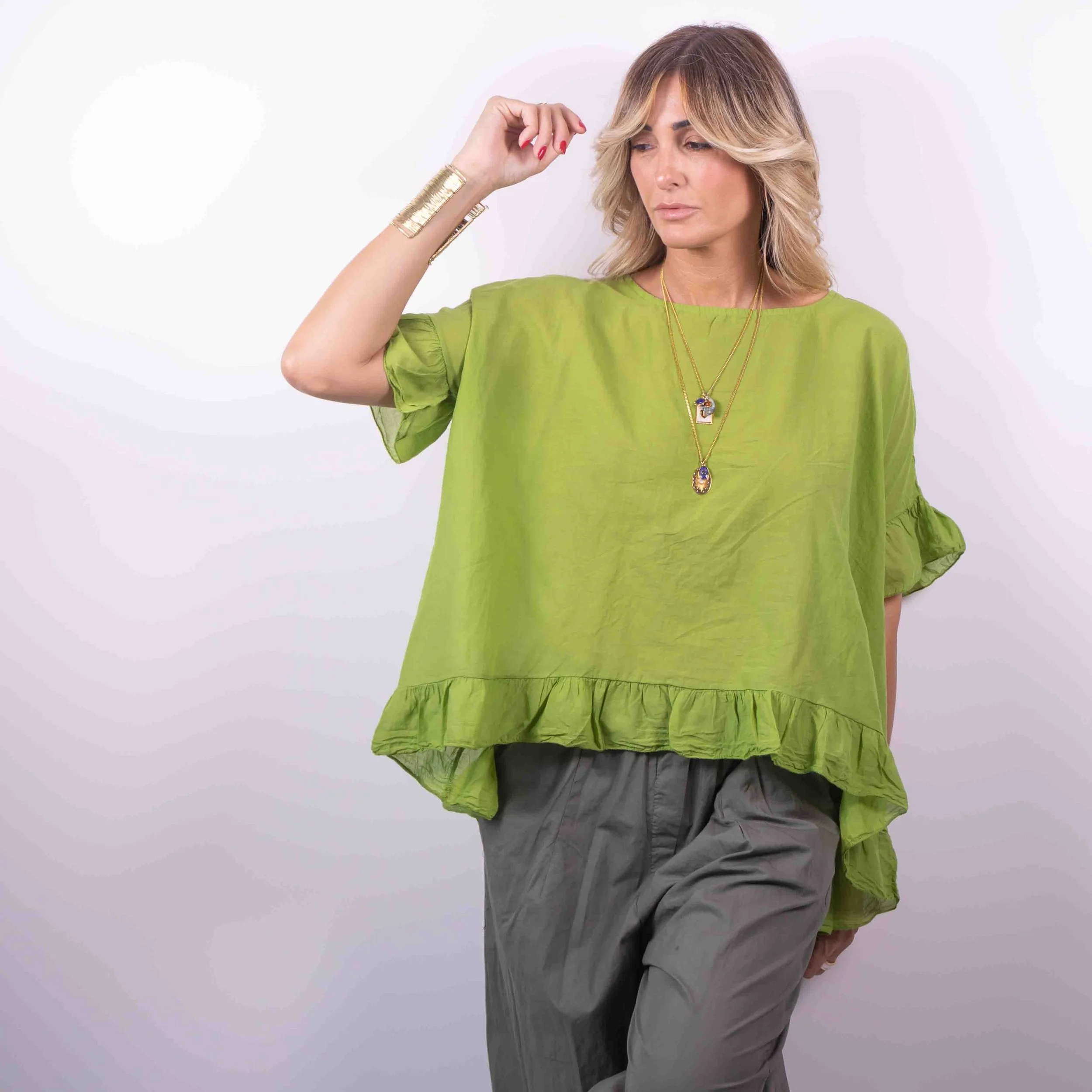 Blusa Grace | Verde mela -10%