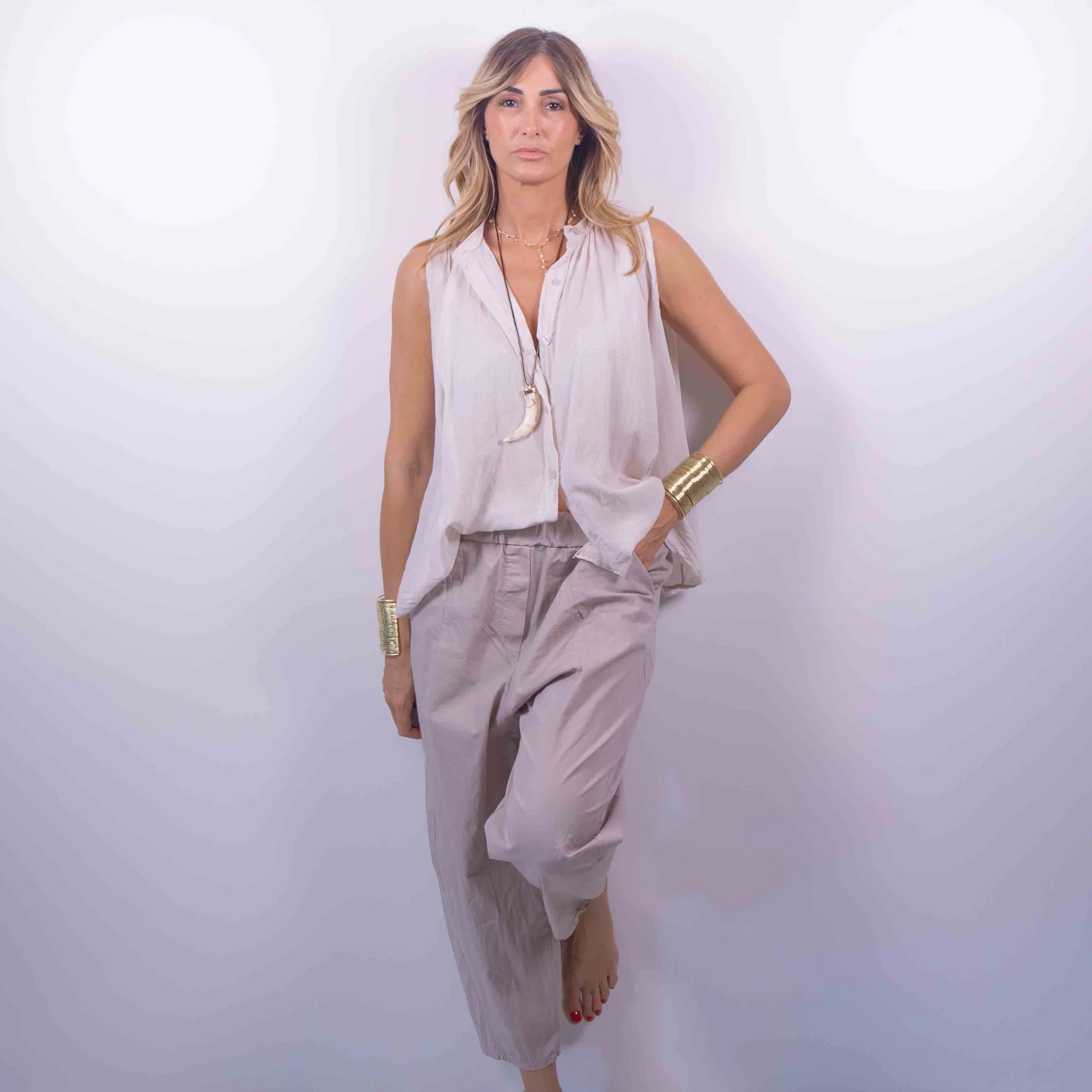 Pantalone Urban Cotton | Sabbia -10%