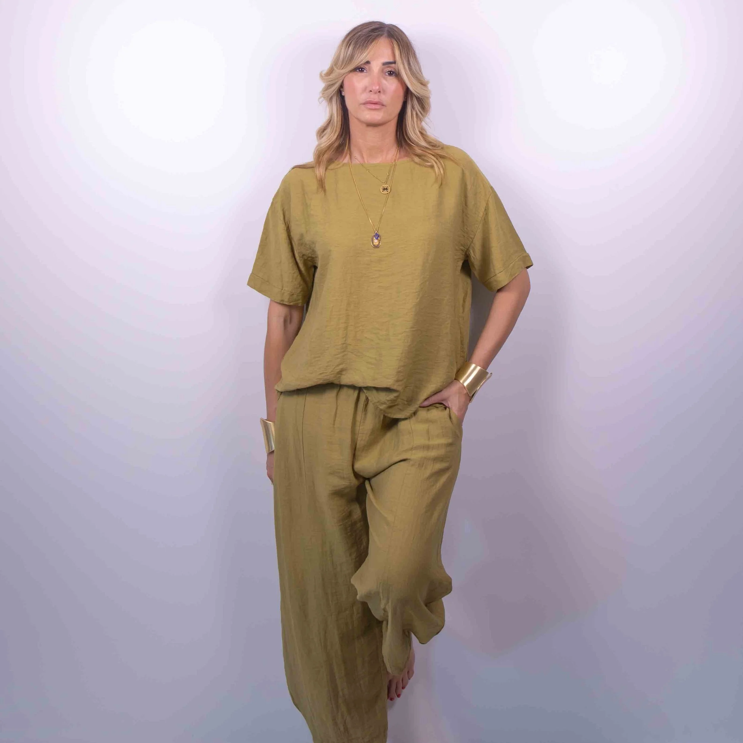 Completo Lounge | Verde Olio -10%