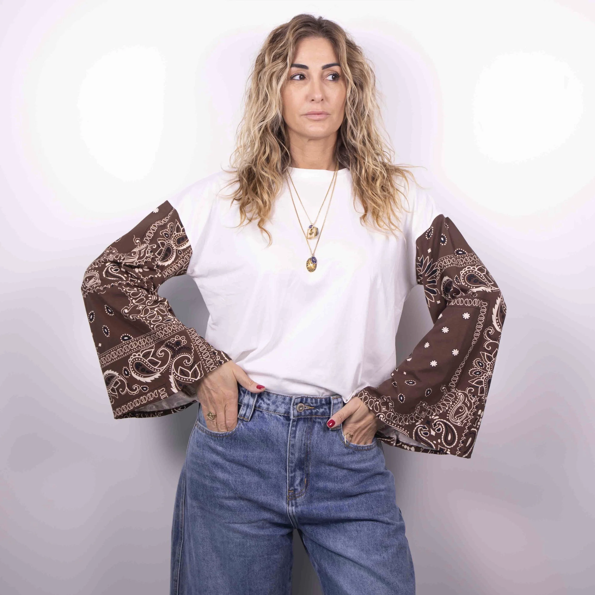 T-shirt Bandana Vibes | Choco -10%
