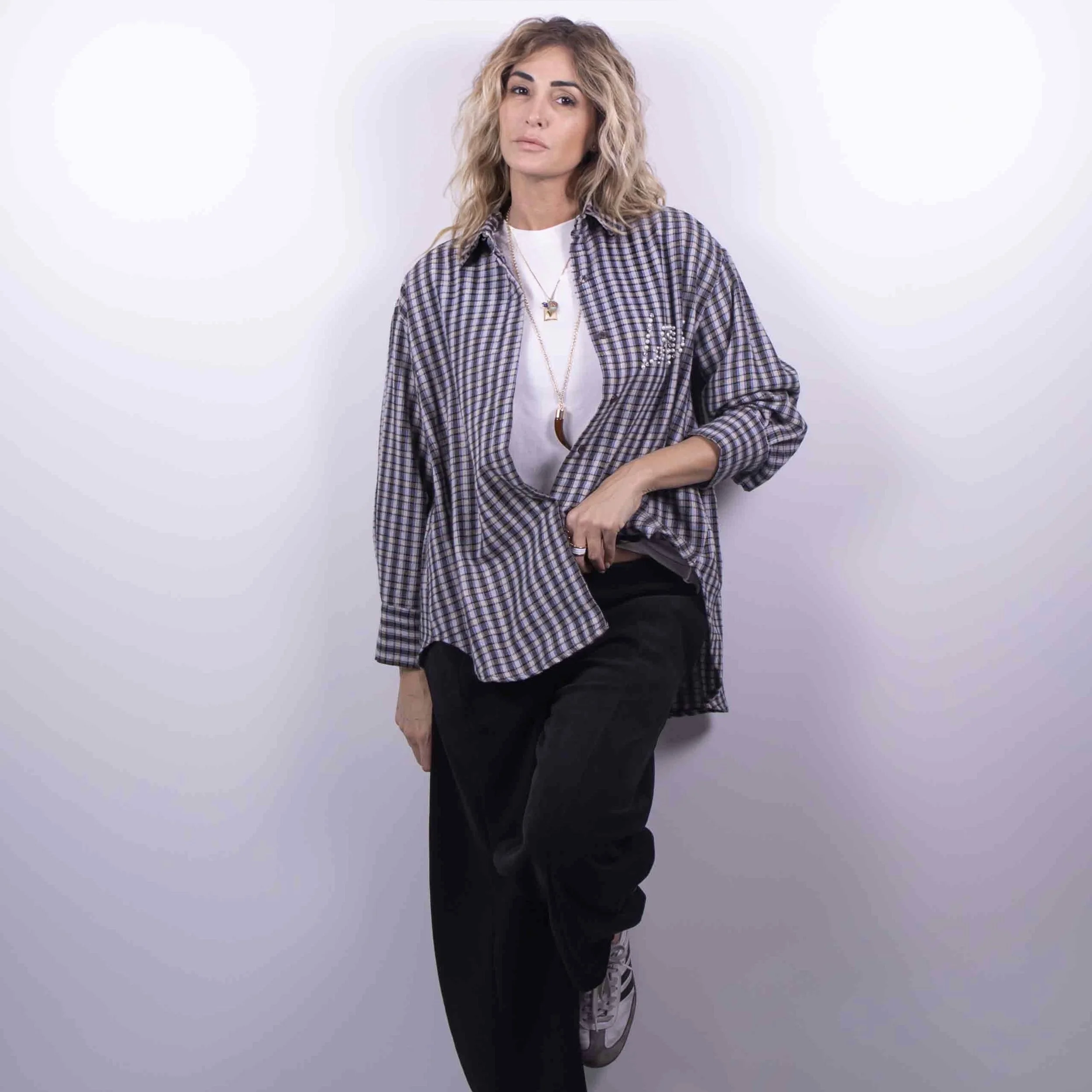 Pantalone Millerighe Soft Barrel | Nero -10%