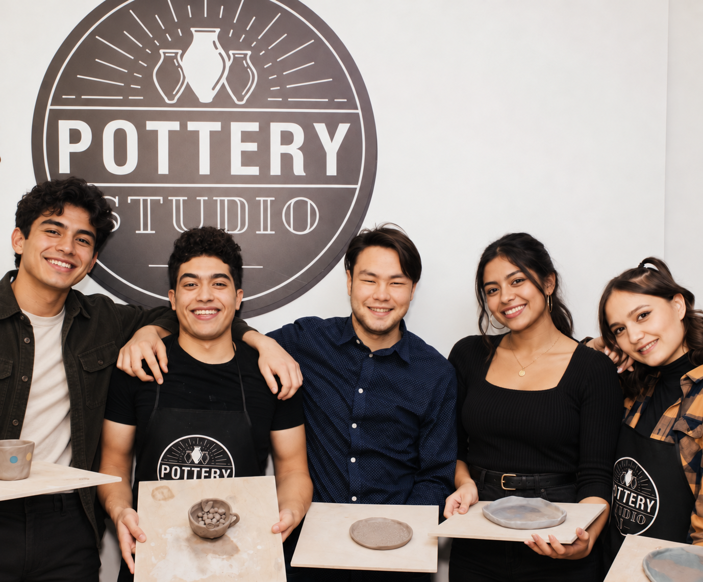 Friends at the Pottery Studio.png