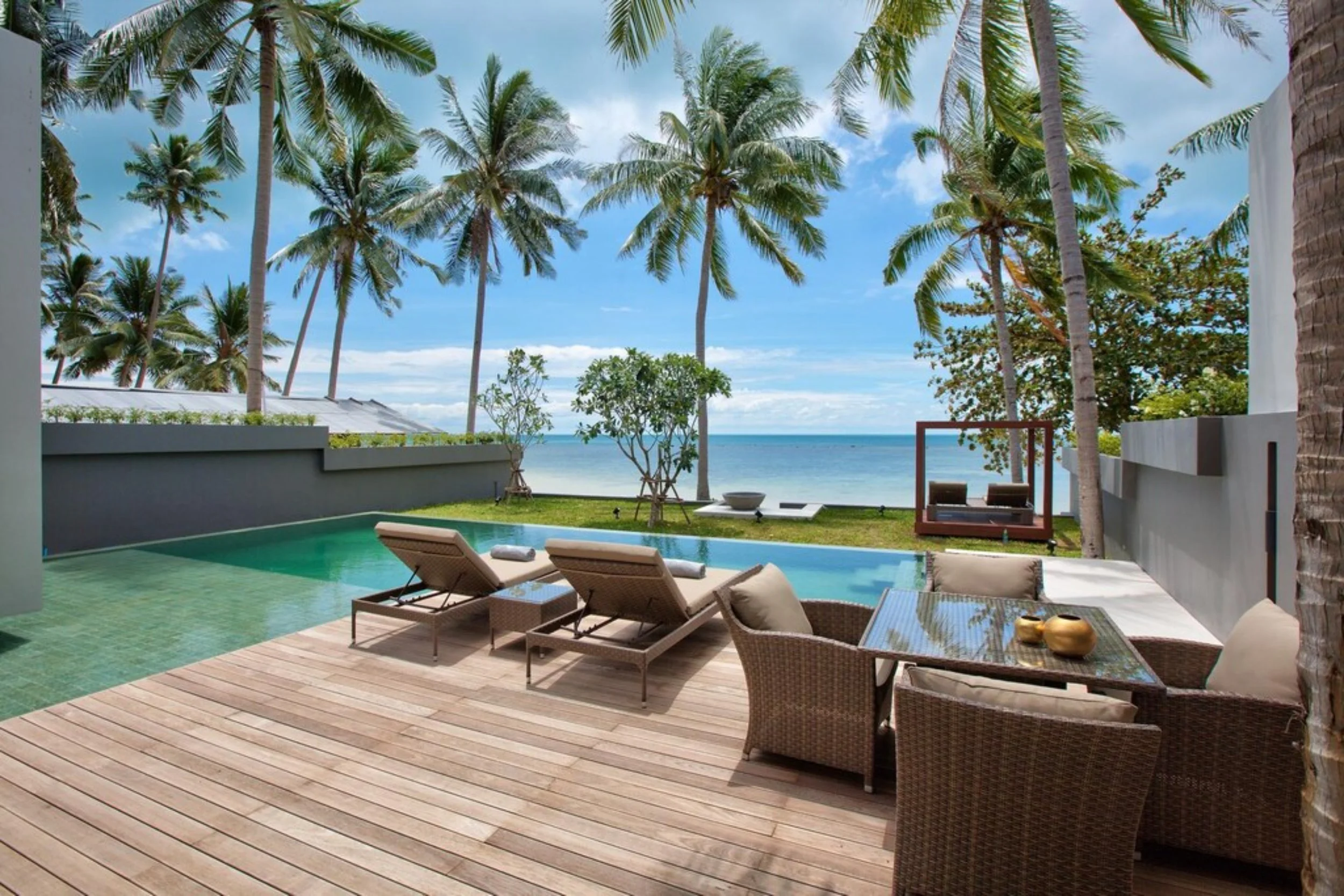 Villa Neung Pool Deck - Villa Neung - Samui
