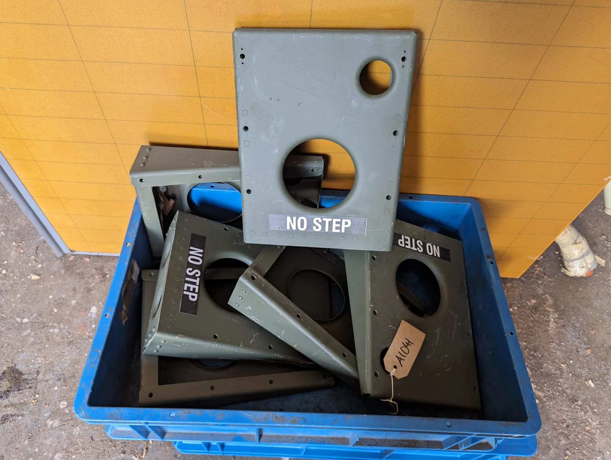 No Step Panel Helicopter