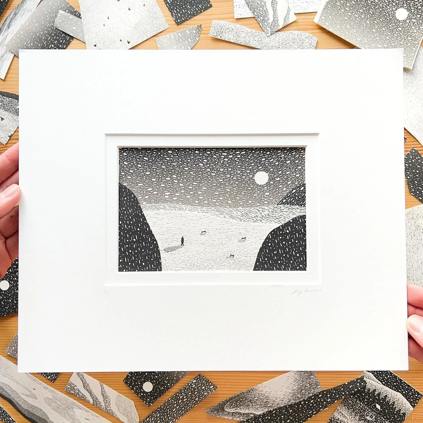 The preview page is up on my website! You can get a good look at all 72 collages before the release on Saturday 👀 You can also find all the details about the release, the sizes/prices of each collage, and shipping info there ☺️

Release date:

&bull