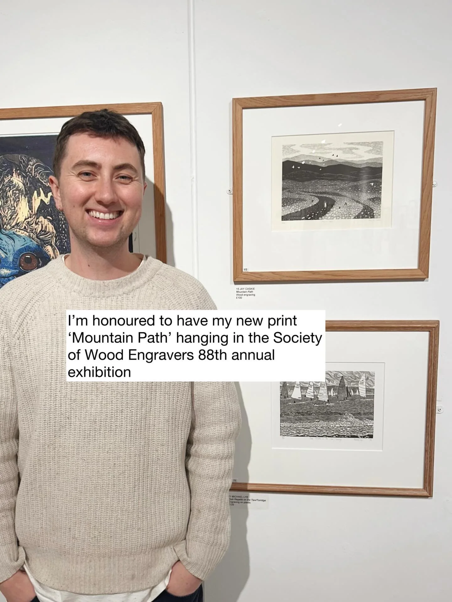Last week to see the Society of Wood Engravers exhibition at the @banksidegallery in London! @societyofwoodengravers 

I&rsquo;ll be in the gallery this Sunday (22nd, the last day of the exhibition) doing a demonstration/meet the artist event from 1-