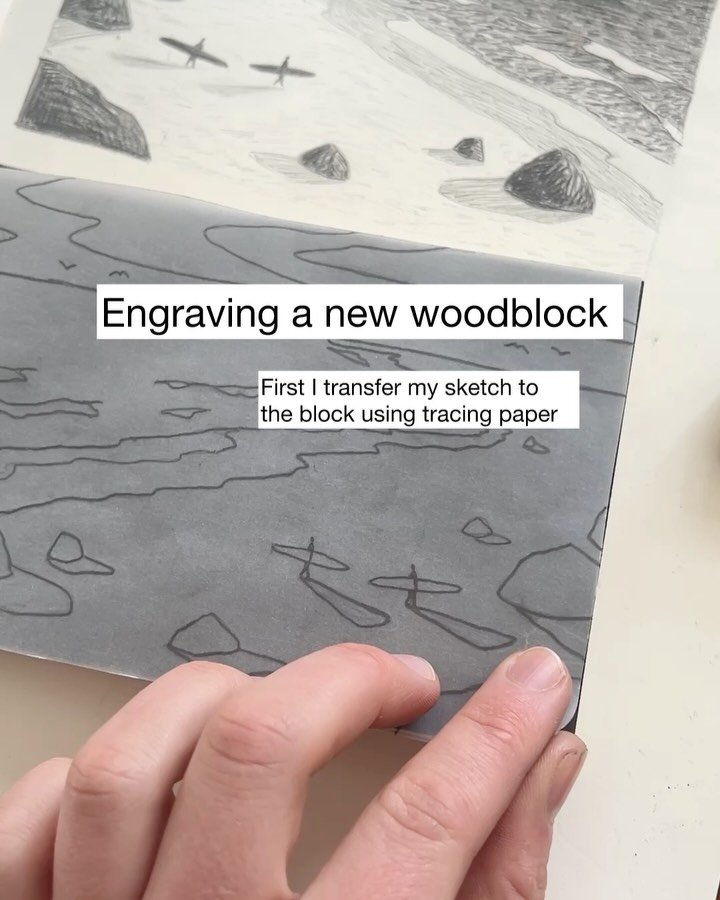 Unfortunately it happened again 🥲 I made a woodblock that looks better as a block than as a print. 

Sometimes this happens. After so long working on the block,staring at the image on wood, seeing it come to life, only to be disappointed by the fina