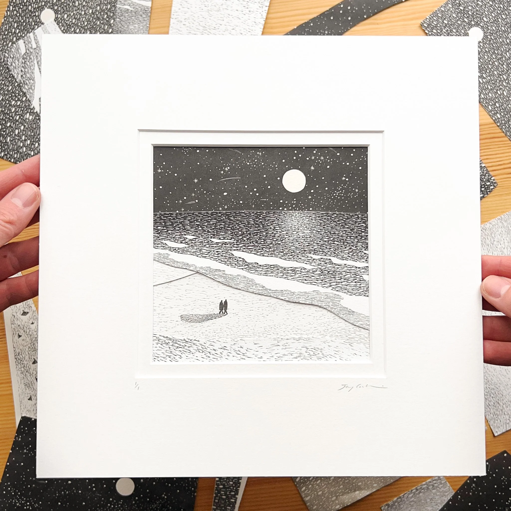 Collage 19, 10 x 10 inch mount, £115