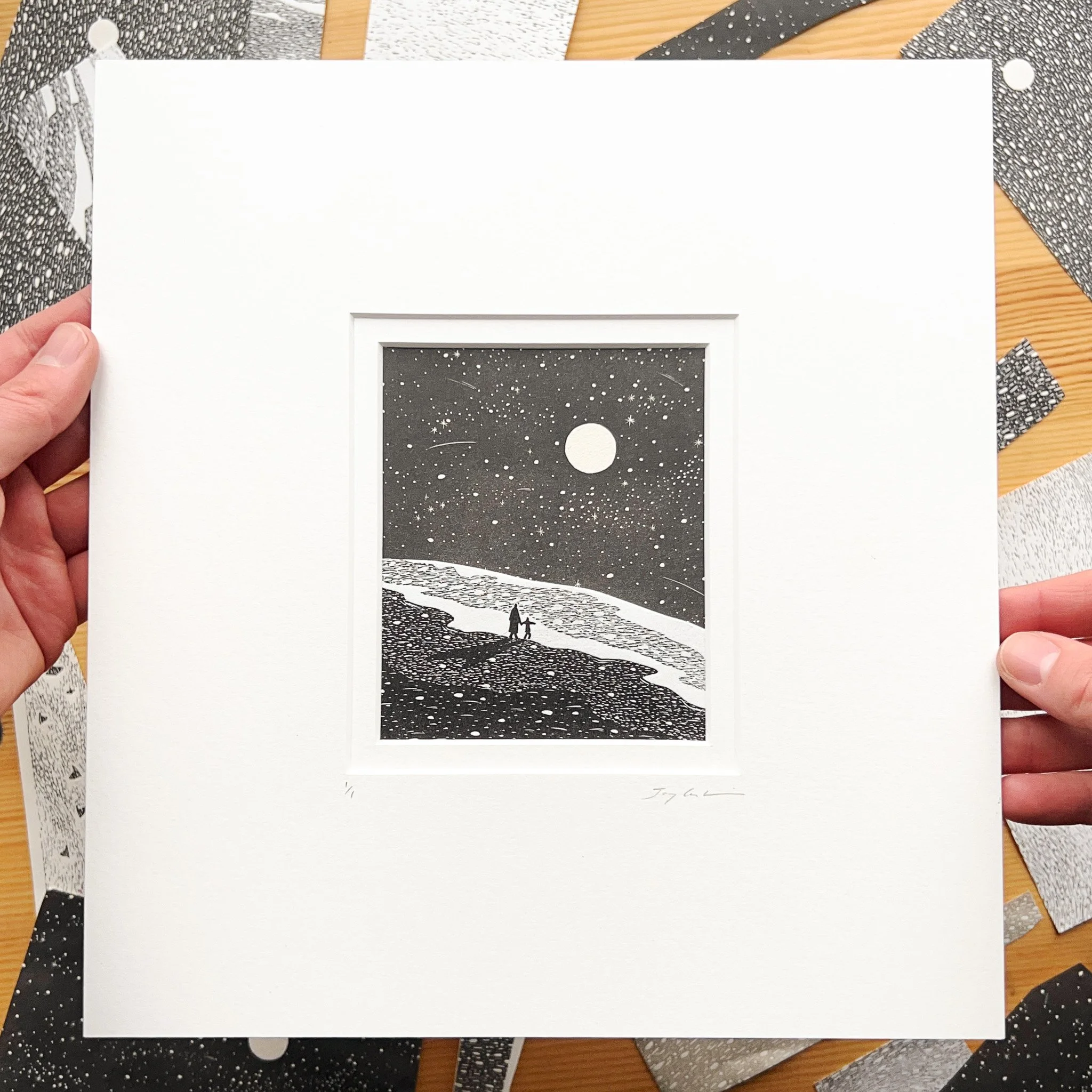 Collage 14, 10.25x9.5 inch mount, £95