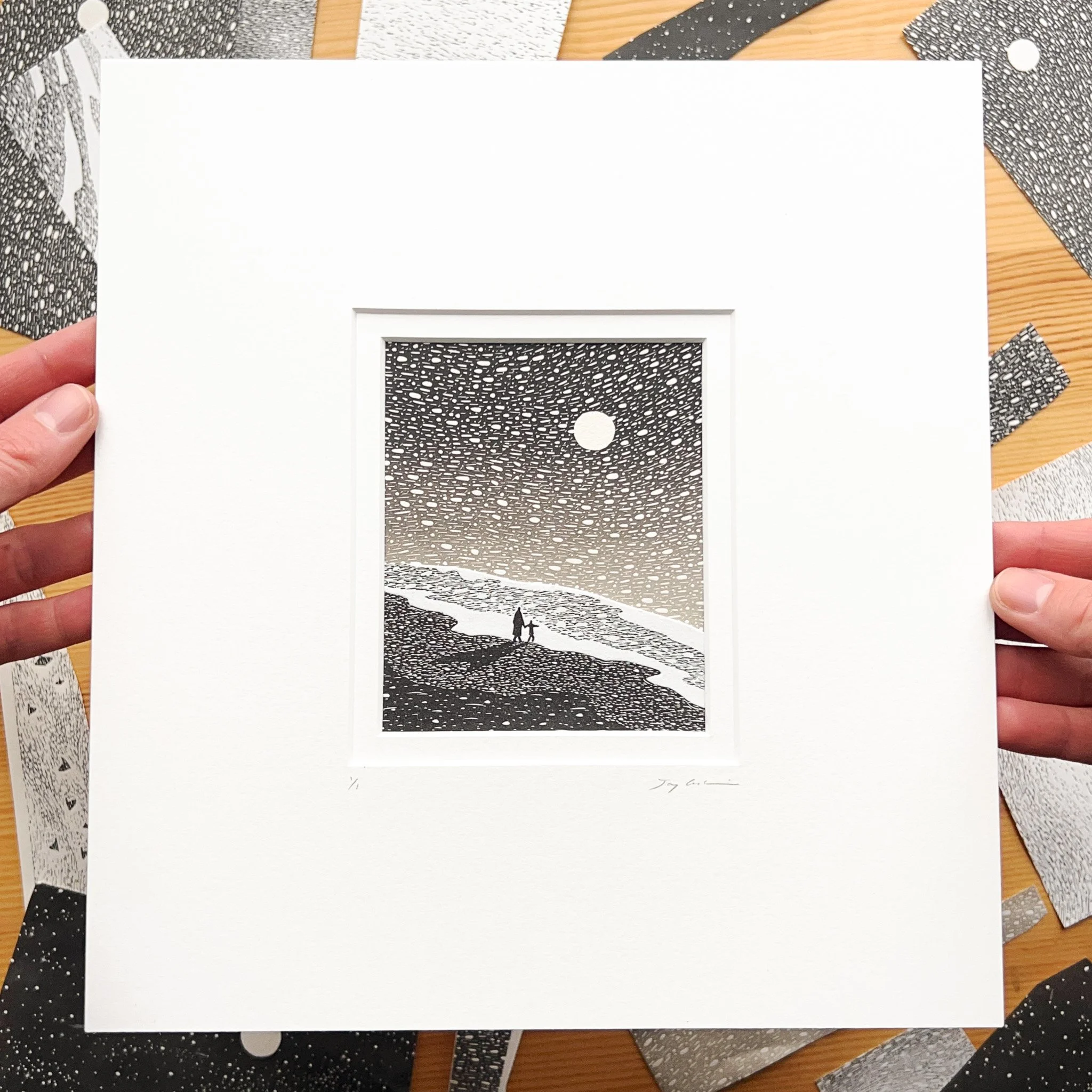 Collage 11, 10.25x9.5 inch mount, £95