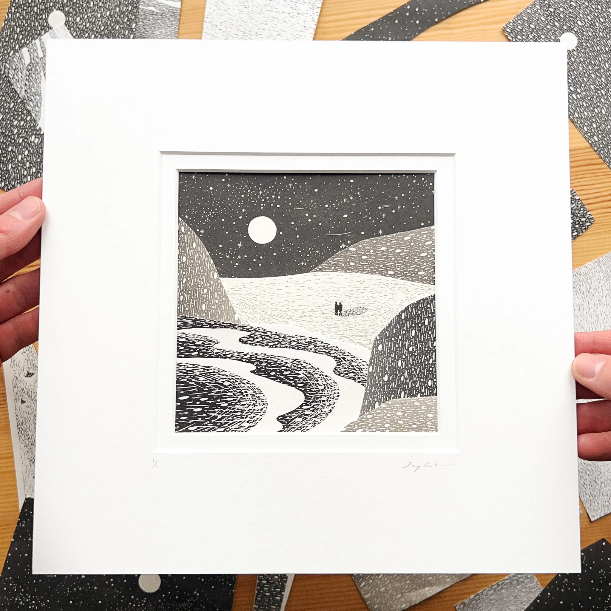 Collage 17, 10 x 10 inch mount, £115