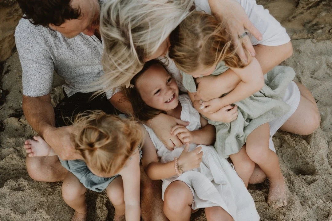 Photo of a family; Jolyn Shephard Perth