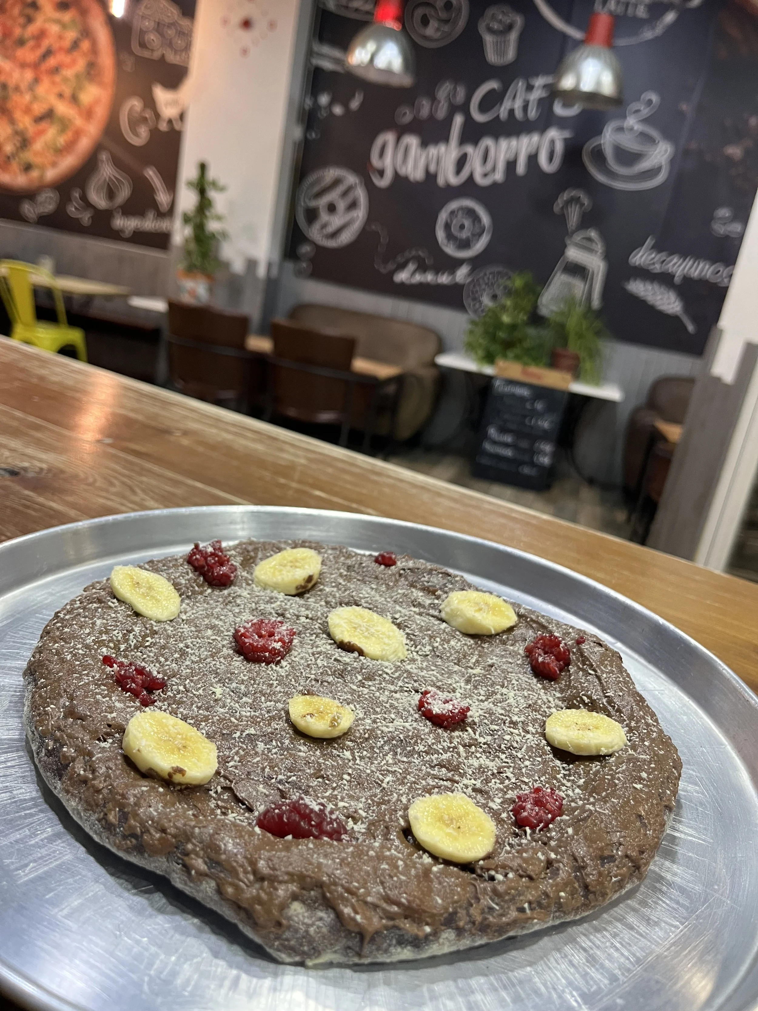 PIZZA PEQUEÑA (2 PAX) NUTELLA