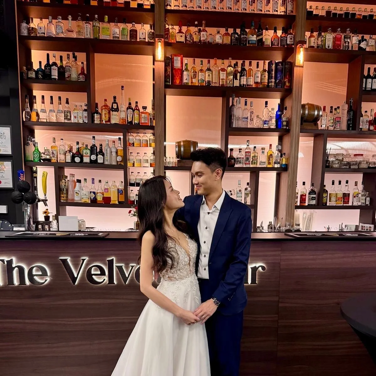 Celebrating Justin &amp; Shana 🤍 

Food: @amicicateringsg 

#thevelvetaffair #nobleaffairs #privateevent #privatevenue #farewell #birthday #ROM #wedding #babyshower #corporate #teambonding #weddingafterparty #proposal #bachelor #bachelerotte #party 