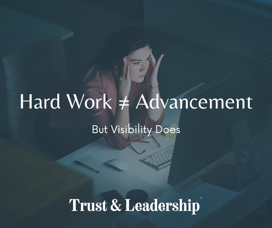 Why Working Hard Isn’t Enough — Here’s What Actually Gets You Promote