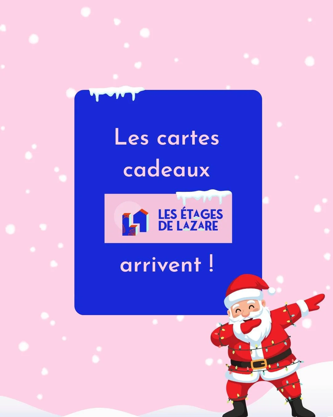 ✨ LA CARTE CADEAU EST L&Agrave; ! ✨

Fini le stress de la recherche du cadeau parfait ! Que ce soit pour No&euml;l 🎄, un anniversaire 🎂, une cr&eacute;maill&egrave;re 🏡 ou juste pour faire plaisir, la carte cadeau est le moyen id&eacute;al d'offri