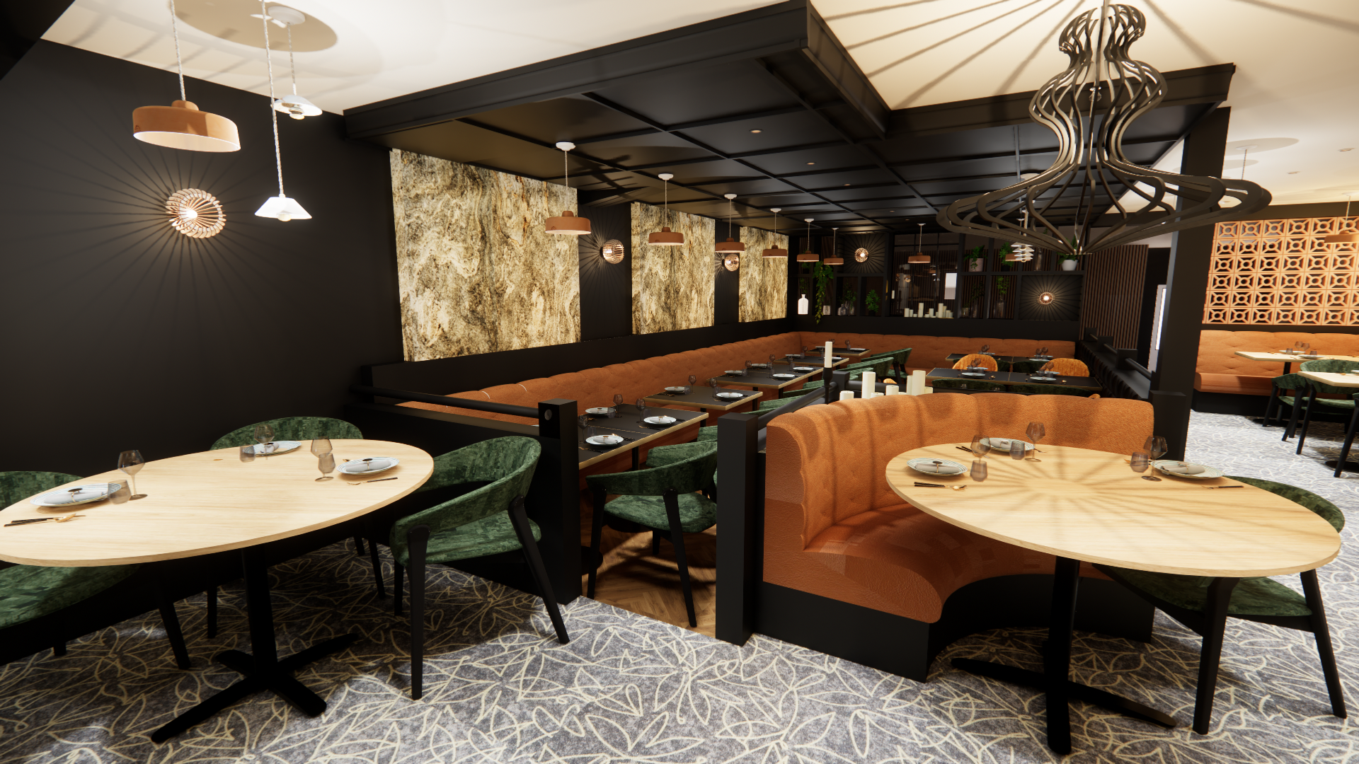 Espace 1 - Maquette photoréaliste