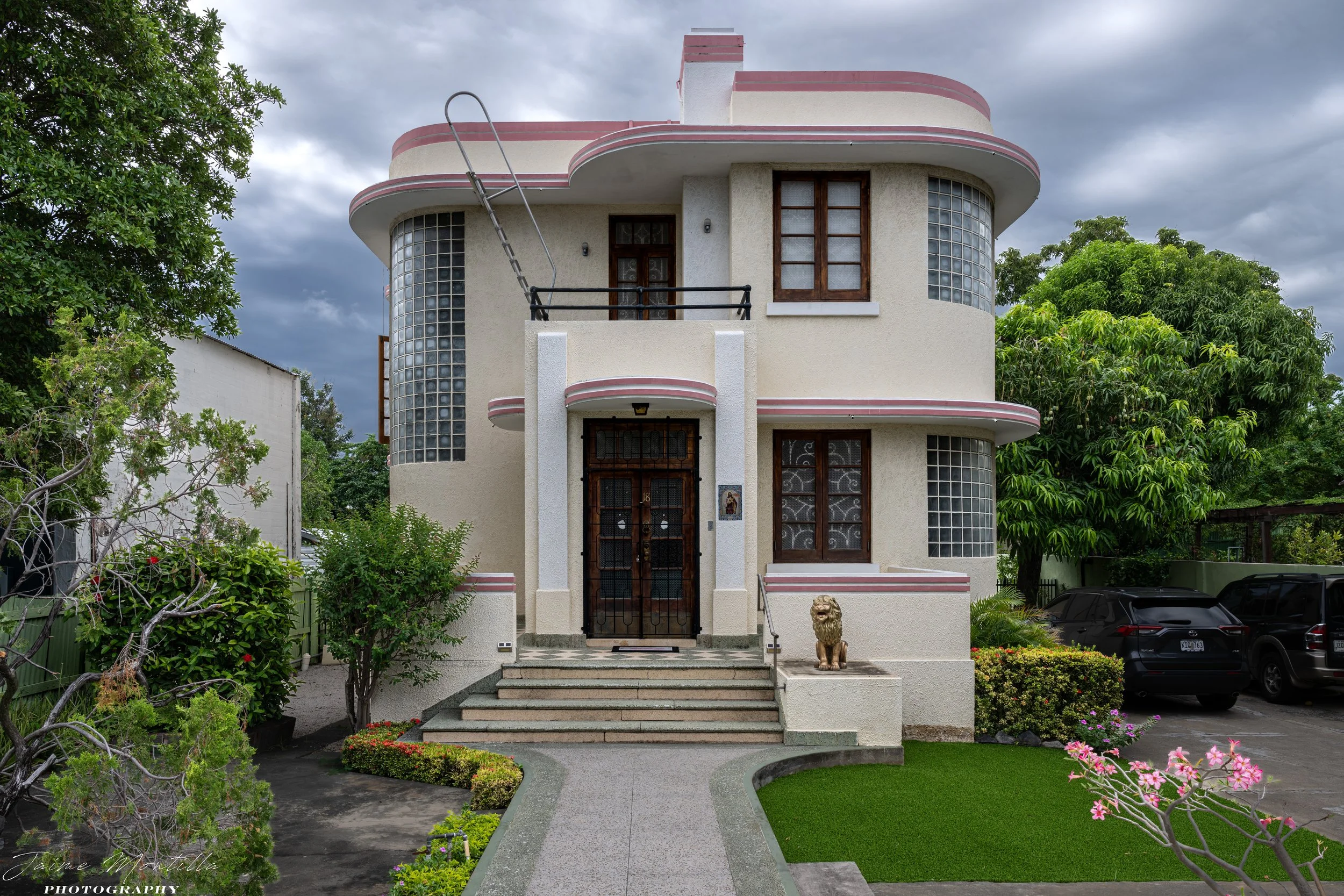 Residence Castillo St. #18 - Ponce, possible design by Pedro Mendez Mercado, unknown year.