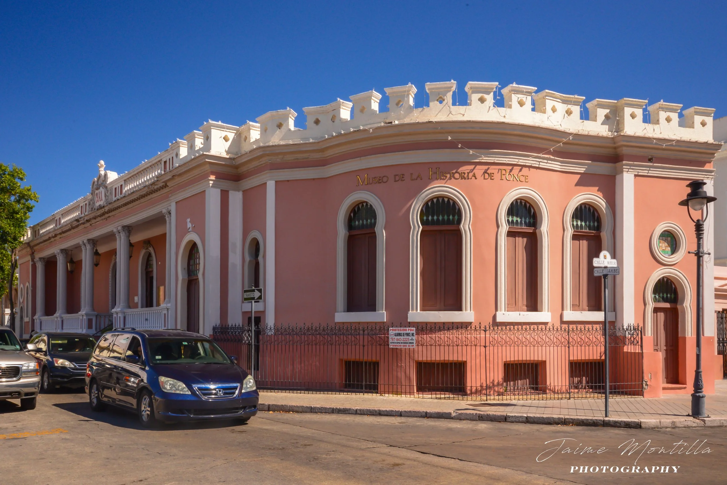 Casa Candal-Salazar, Ponce - 1911 originally designed for Dr. Guillermo Salazar Palau as his residence and office, was later the residence of his daughter Sara Salazar and her husband Joaquín Candal.  Today it is the site of the Museum of the History