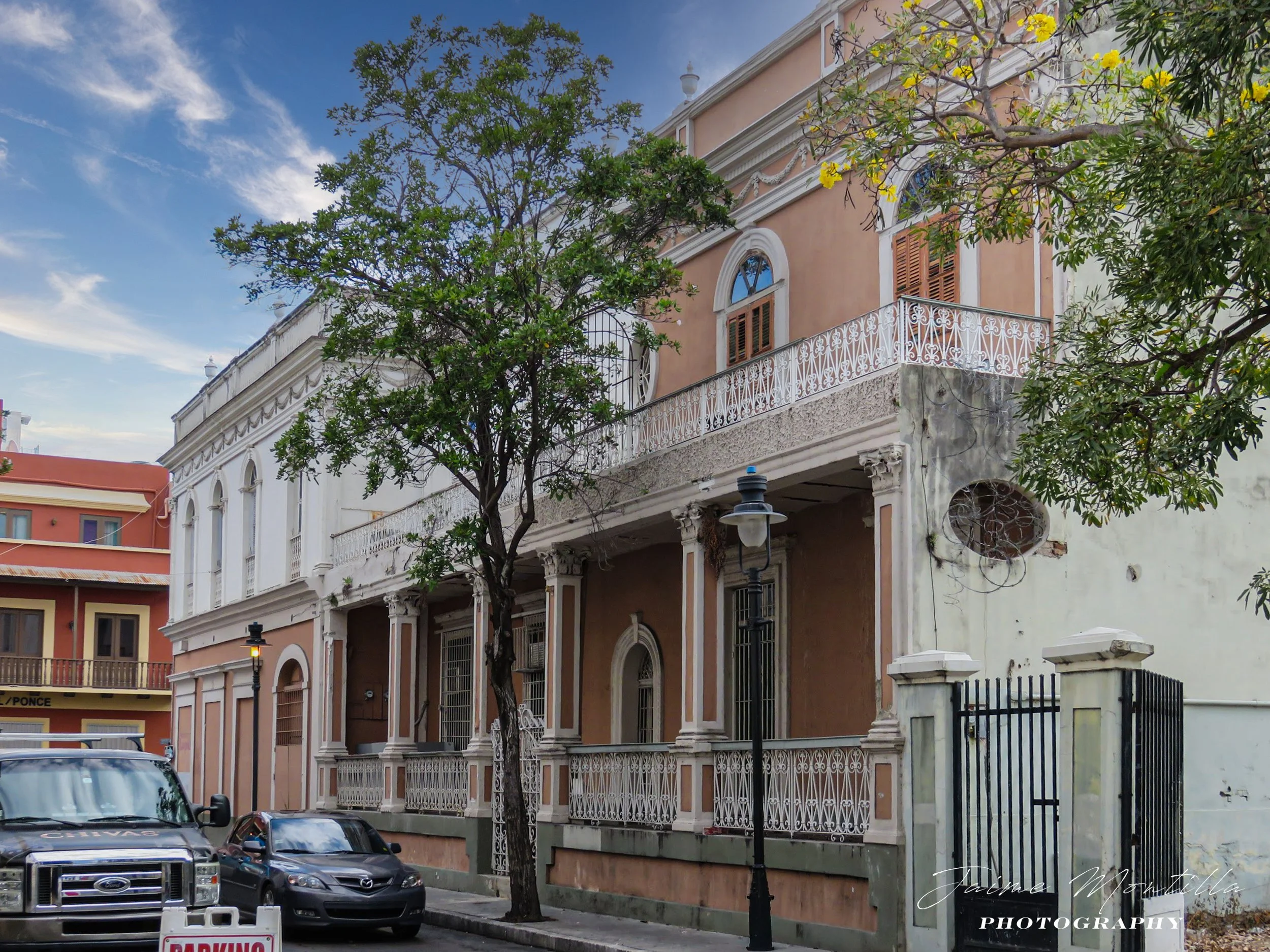 Casas Gemelas "Twin Houses" Ponce - 1898 design for Luis Demetrio Casals Suarez (1860-1920) and his wife Ana Besosa, later their son Luis Casals Besosa (1891-1979) and his wife Carmen Inés Subirá Barnés.