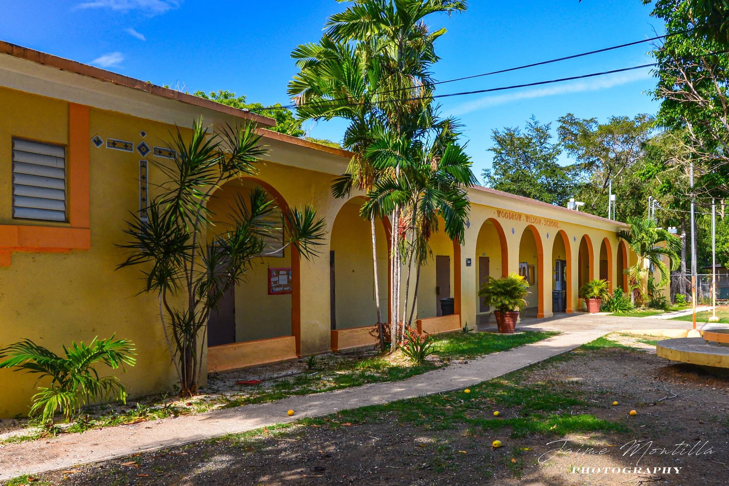 Four-room school built for the Municipality of Salinas for Central Aguirre 