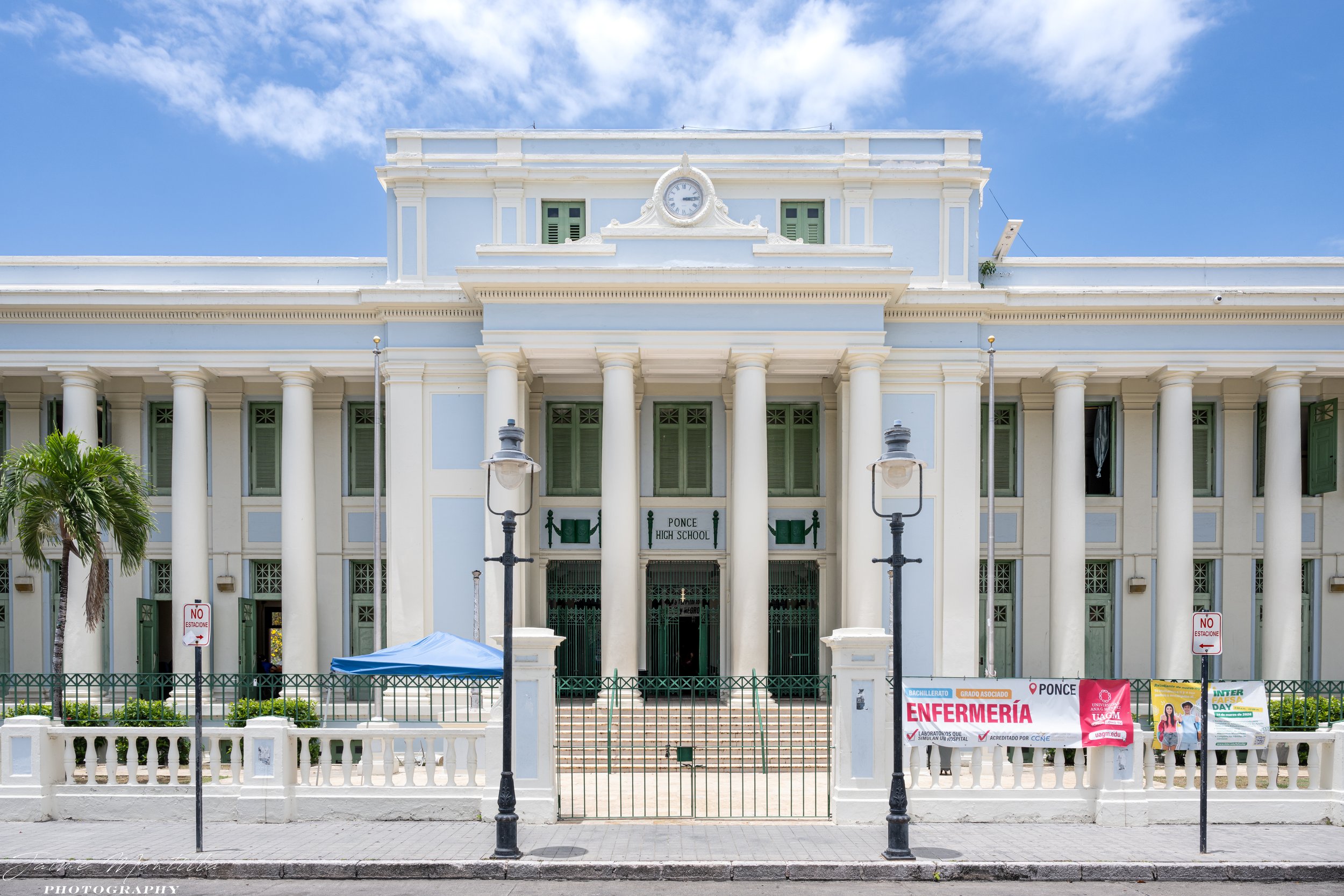 Ponce High School - Ponce, 1915 neo-classical design.