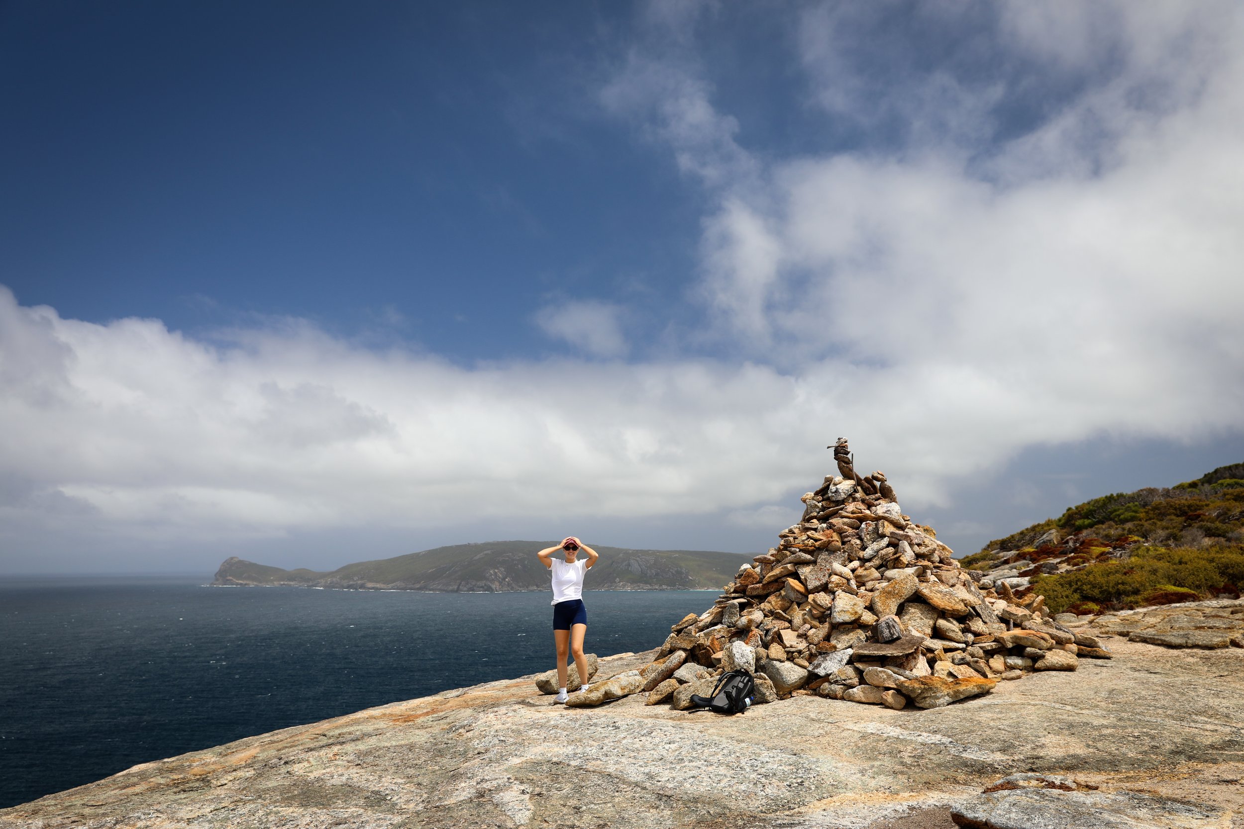 End of the Bald Head Hike
