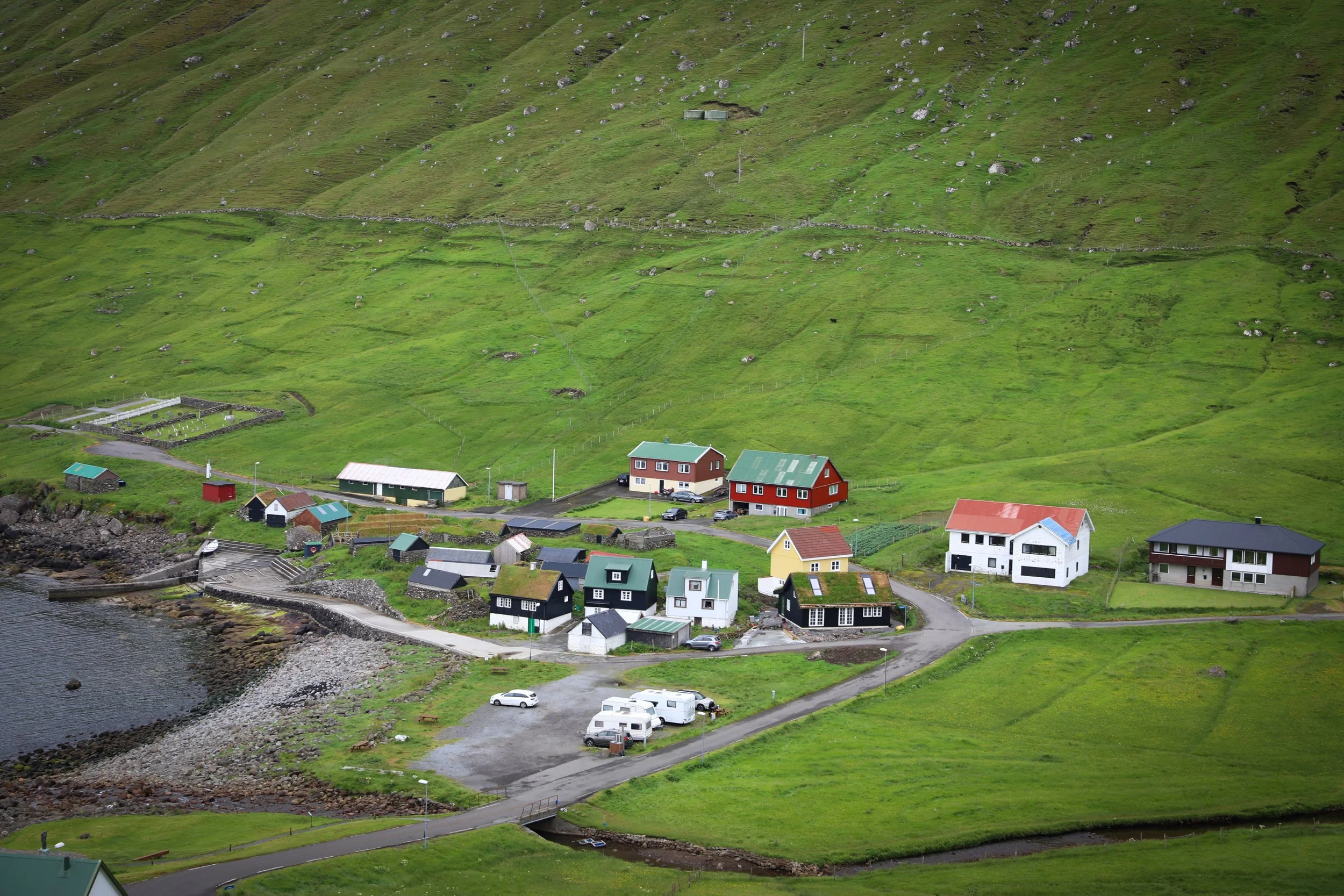 Elduvík Village Faroe Islands