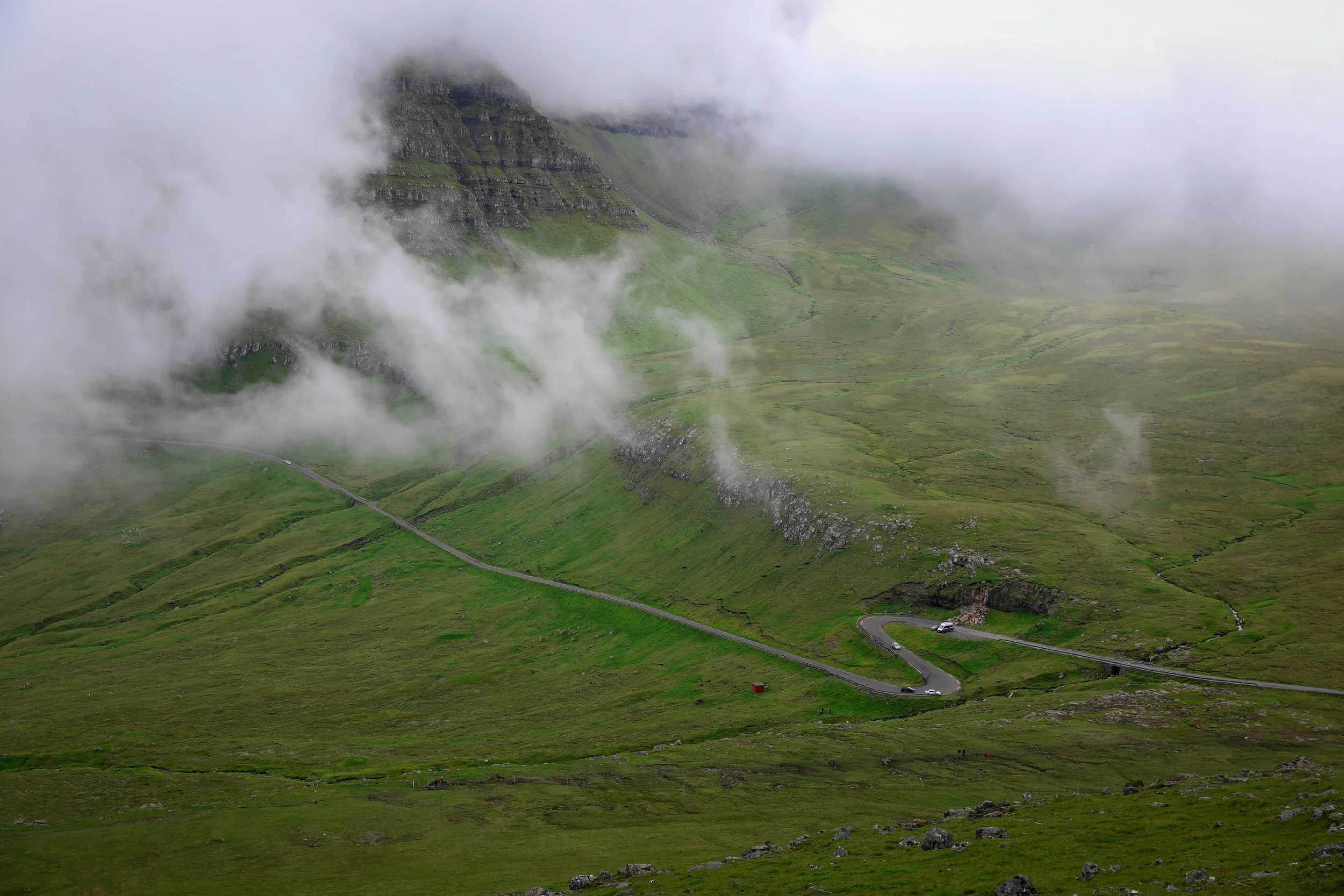 Access Road up to Hvíthamar