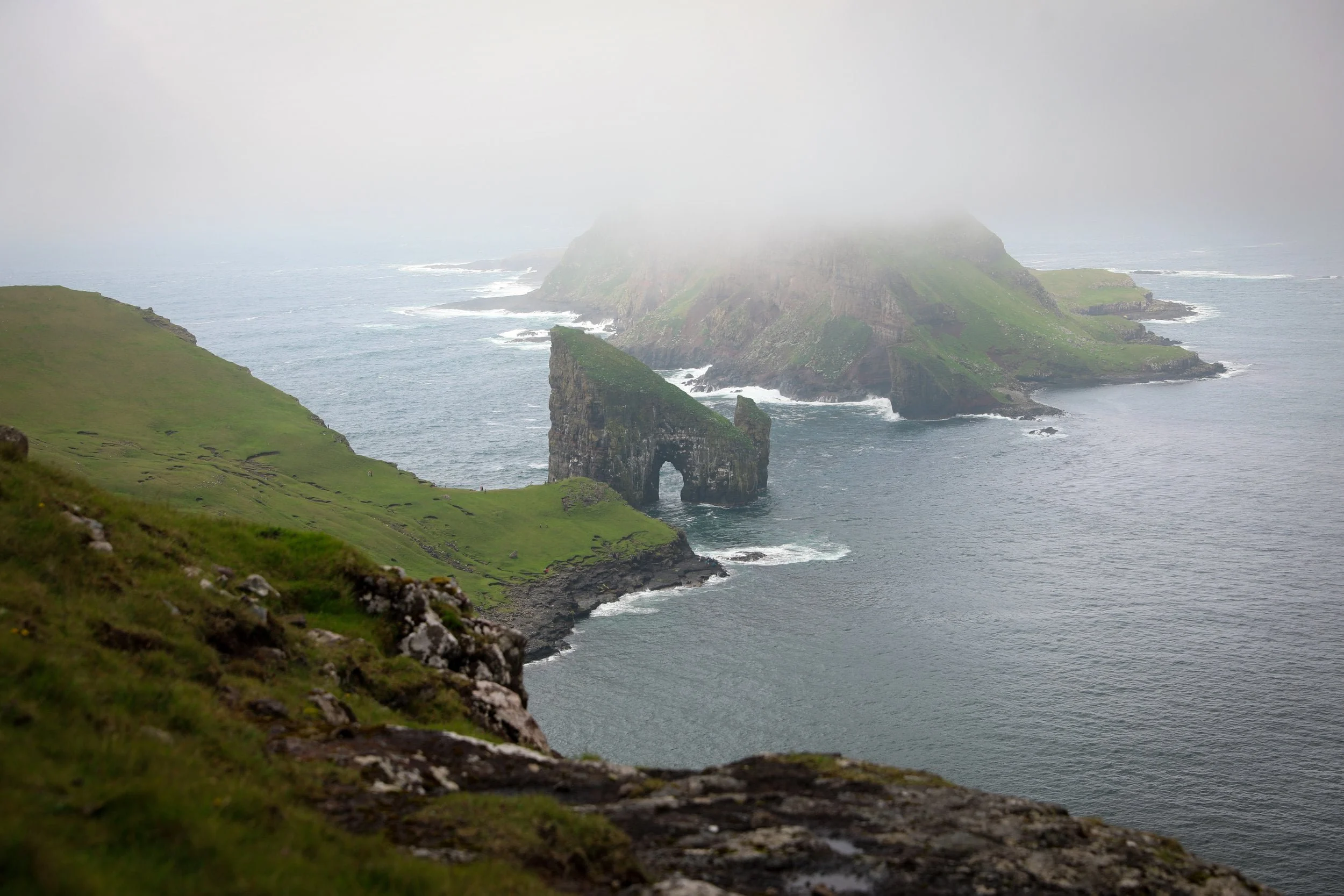 Drangarnir Sea Stacks Faroe Islands