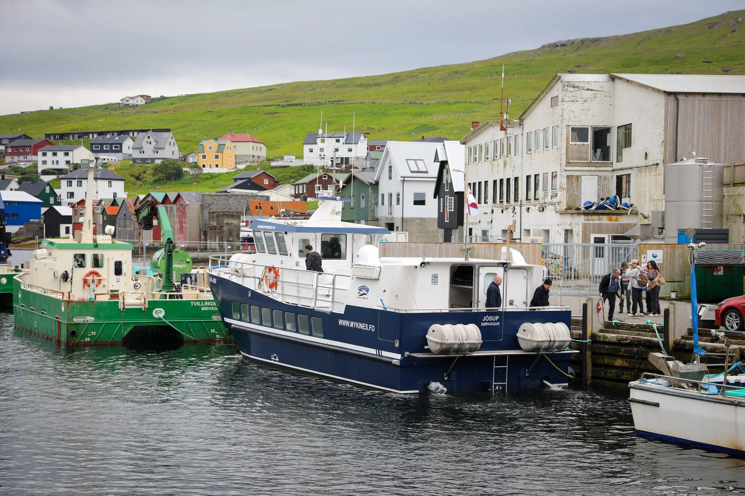 Sørvágur Ferry Port Faroe Islands