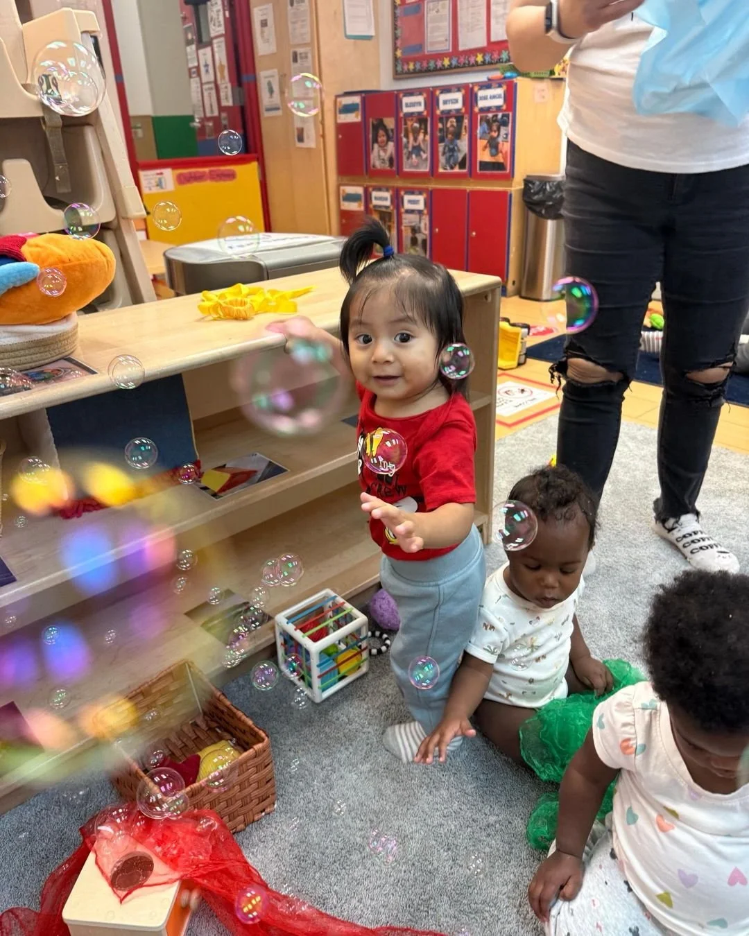 How do we make playtime at ABC even more fun? With bubbles, of course! 

The Graham School&rsquo;s Twinkle Room was full of wonder last week as our kiddos enjoyed their first bubble party of the year &ndash; we can&rsquo;t wait for many more to come!