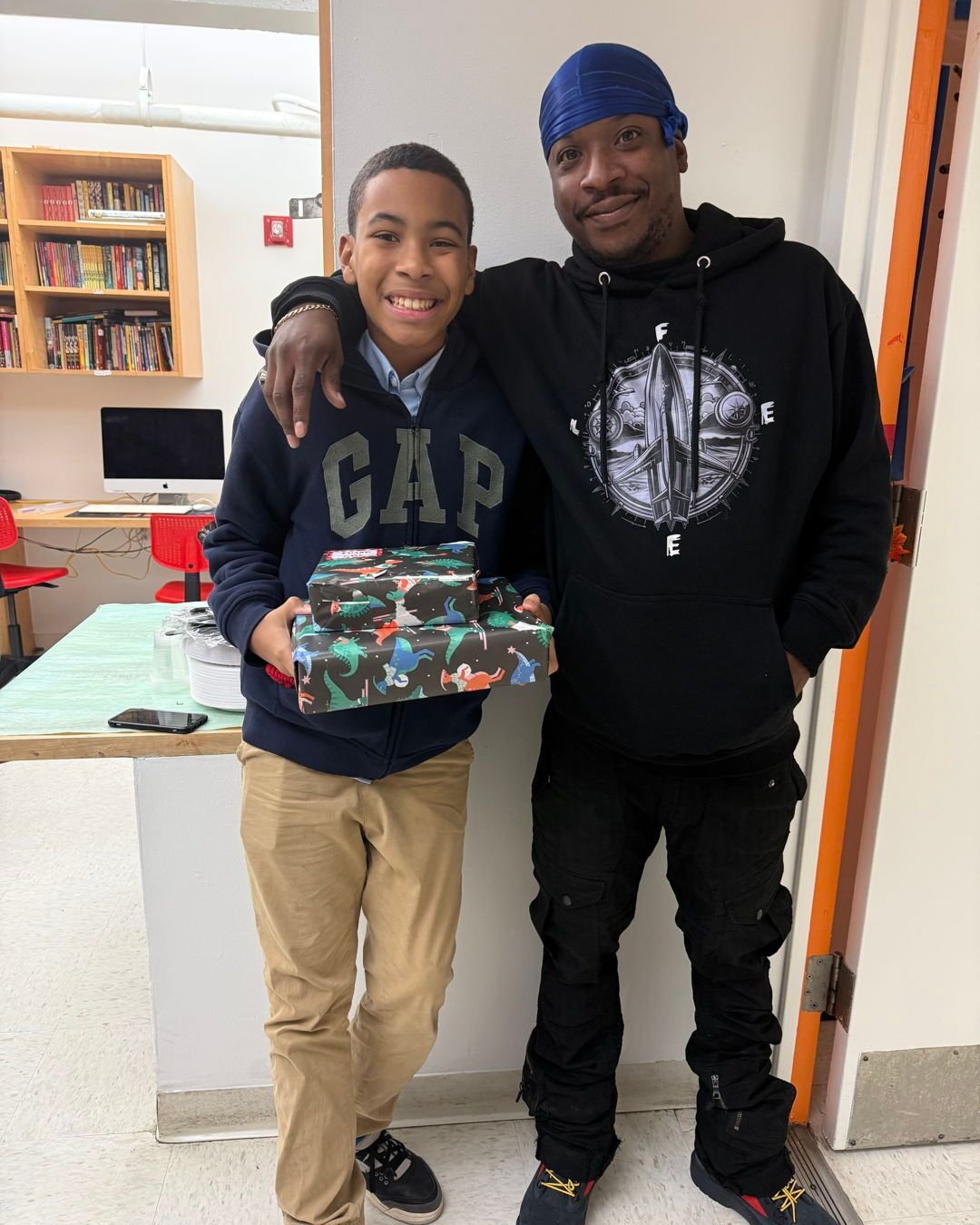 We are happy to share that, thanks to kind donations from so many of our beloved supporters, ABC was able to provide holiday gifts to every child enrolled in our programs. Two extra special stories come from Study Buddies Connect, with gifts generous
