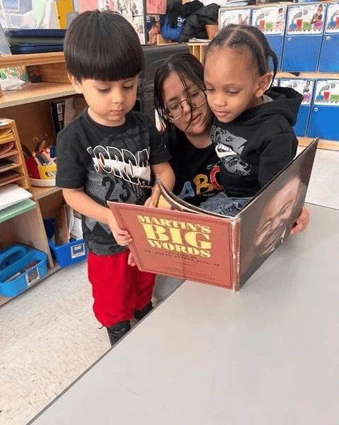 In honor of Martin Luther King Jr. Day this past Monday, kiddos in our early childhood programs learned about Dr. King's dream, sang songs about peace and freedom, and talked about the importance of kindness, respect, equality, and inclusion. When te