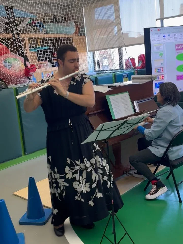 ABC staff have many talents outside their&nbsp;day&nbsp;jobs! Alessandro, a&nbsp;program&nbsp;associate, and Anna, a teacher at the Graham School, provided musical accompaniment for a delightful singalong&nbsp;at Graham. Alessandro&nbsp;graced&nbsp;t