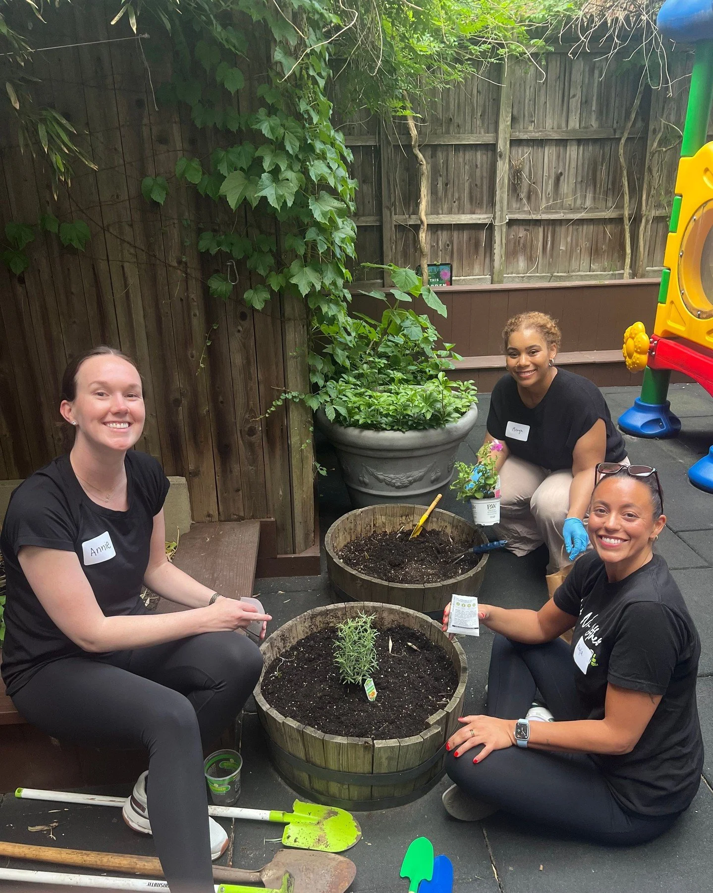 ABC is planting seeds for the future! Members of our Next Gen Committee (plus one eager baby) recently gathered for gardening in the Cassidy&rsquo;s Place backyard, sowing for sunflowers, marigolds, and plenty of herbs. 🌱🪏 

The Next Gen Committee 
