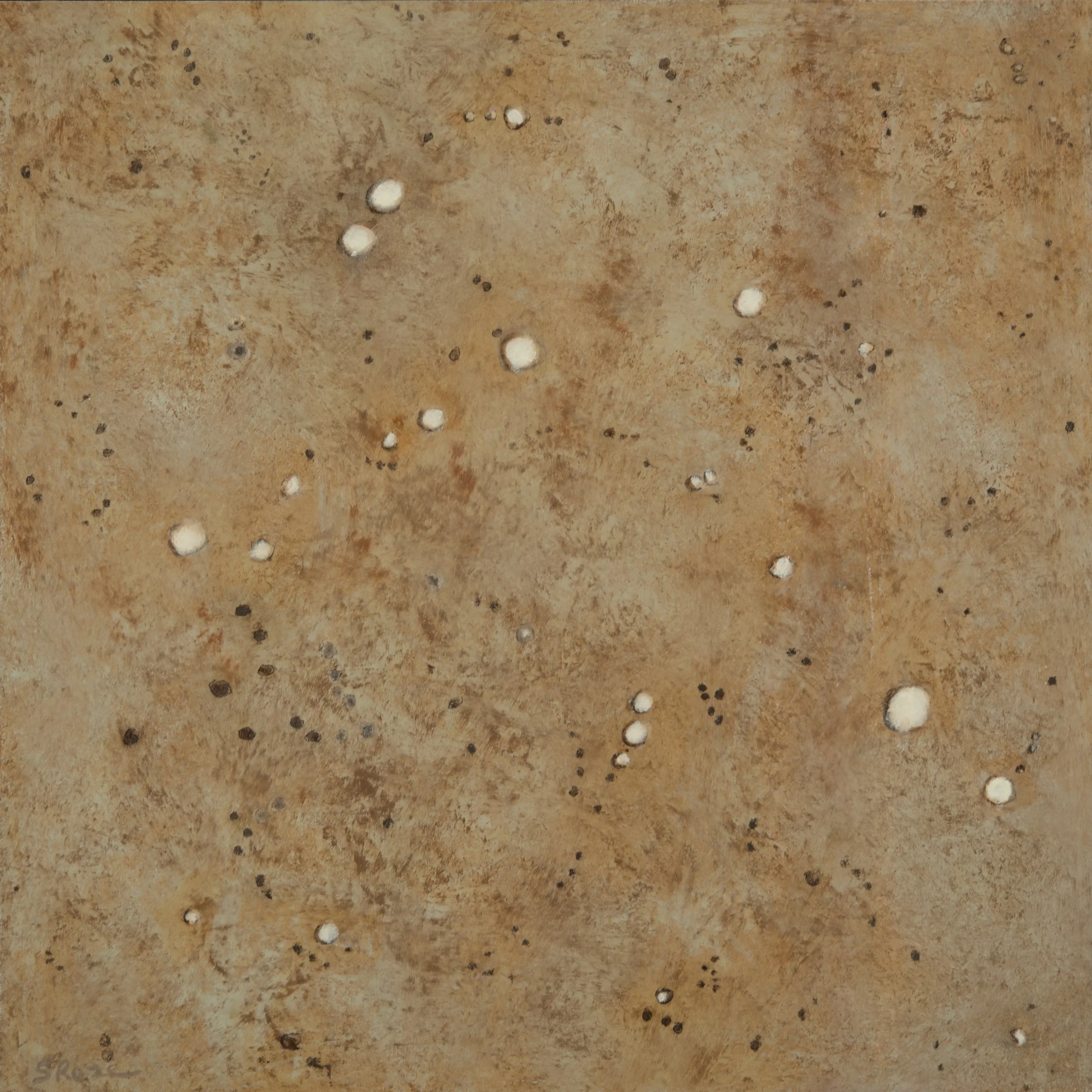 Playa, 2026 oil on panel 16" x 16"