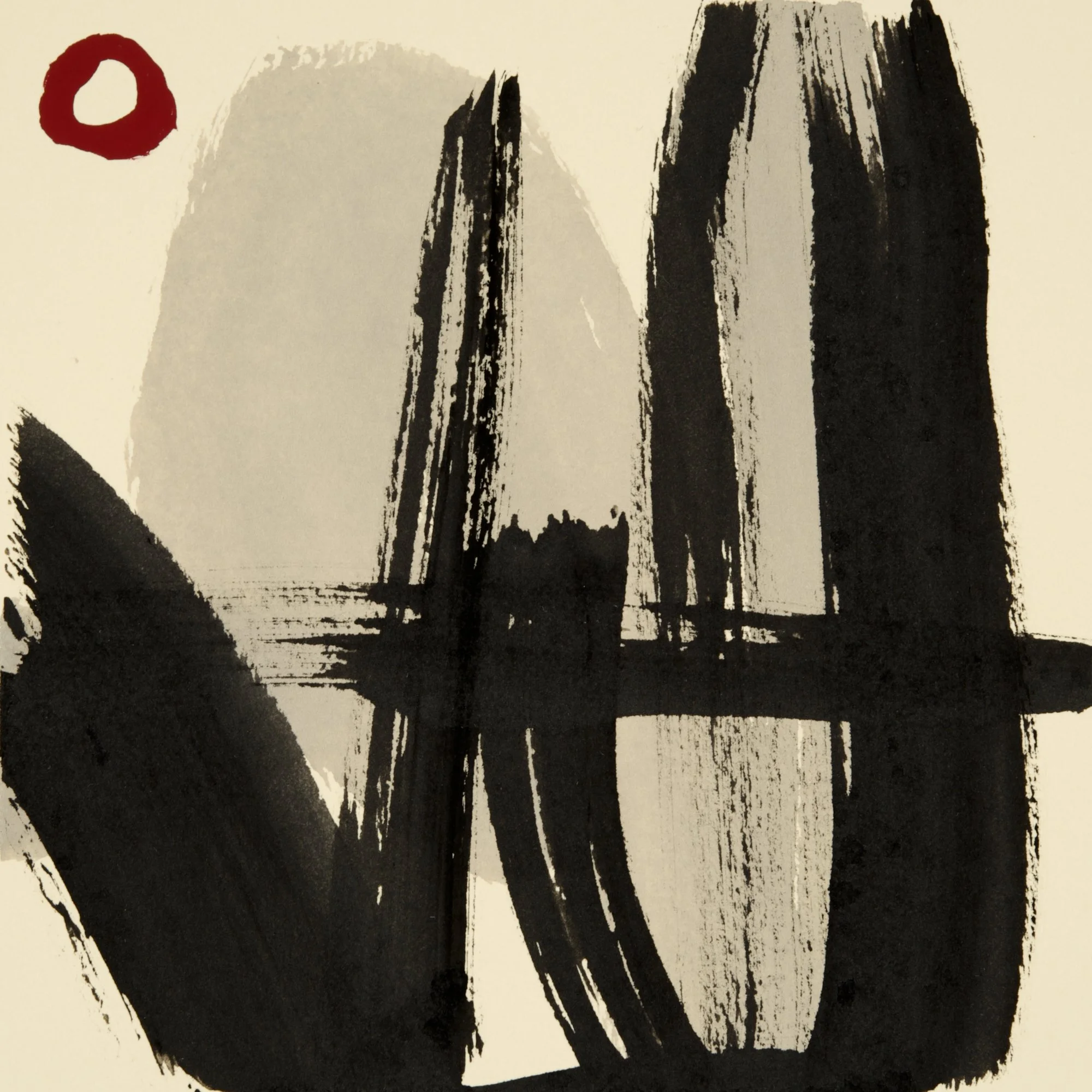 Maize, 2025 ink and gouache on paper 6" x 6"