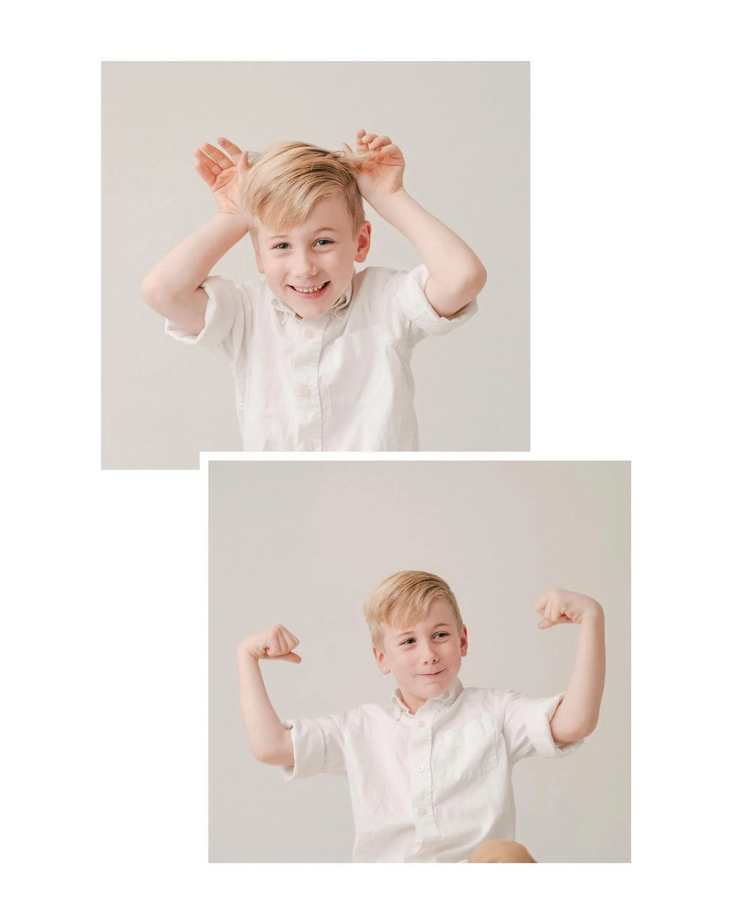 This session still makes me smile.
⠀
The kids ran straight over like, &ldquo;Can we do silly faces?!&rdquo; 🥹🤍 YES PLEASE.
⠀
I always say&mdash;it&rsquo;s not about perfect smiles, it&rsquo;s about the real stuff. The giggles, the goofy expressions