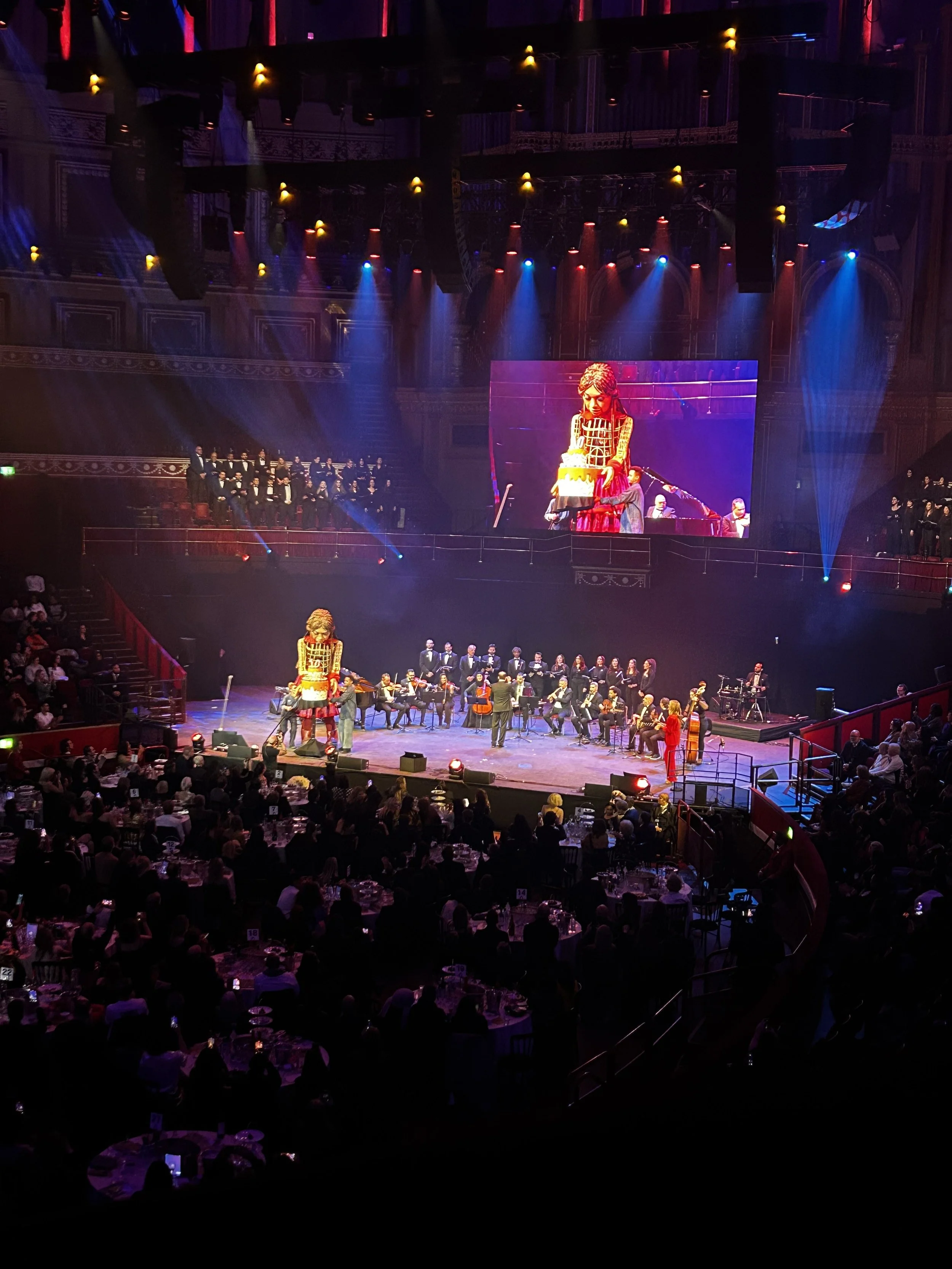 At the Royal Albert Hall, 10 Years of Choose Love 20/11/2025